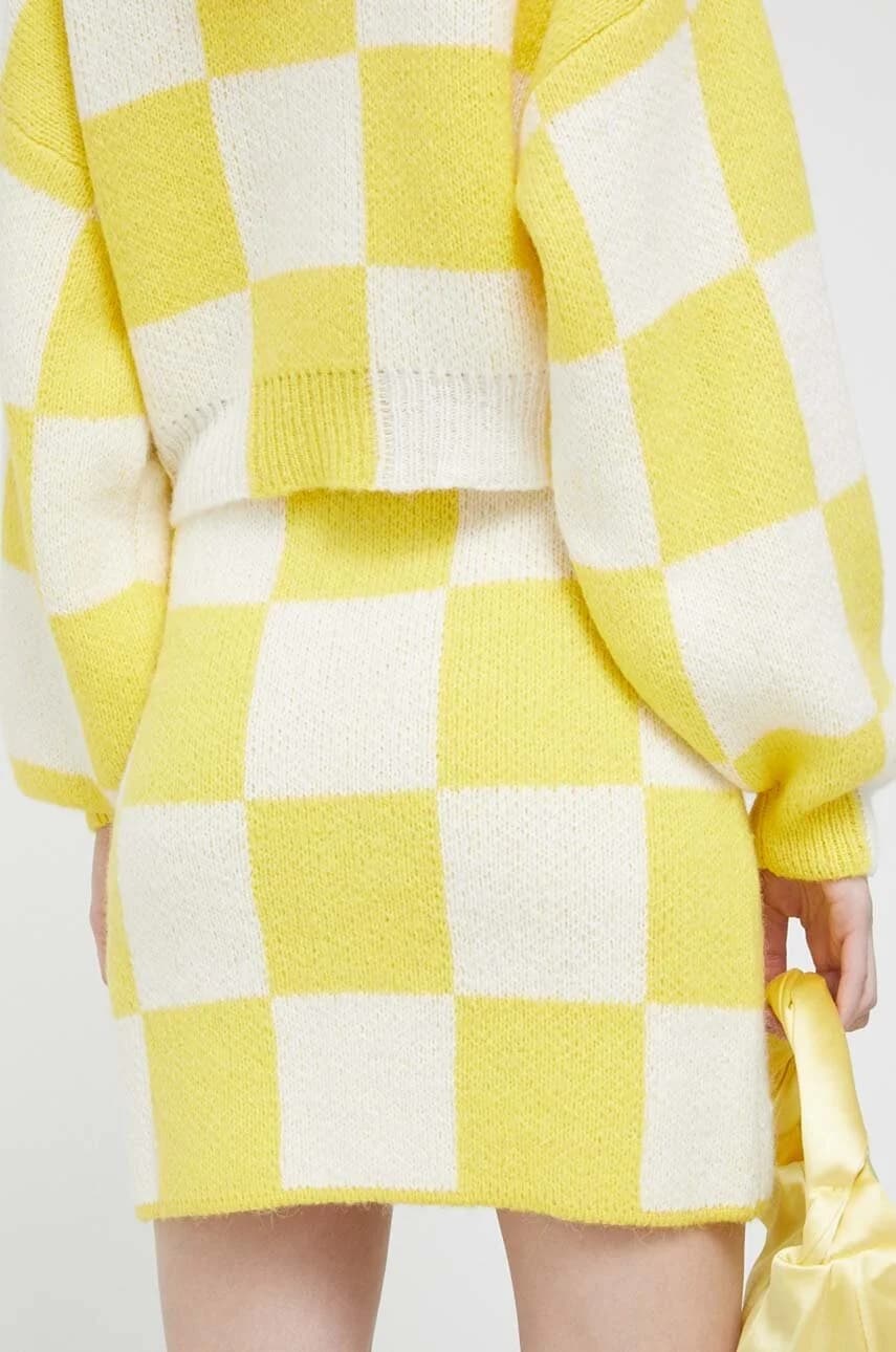 Юбка из смесовой шерсти - фото 3