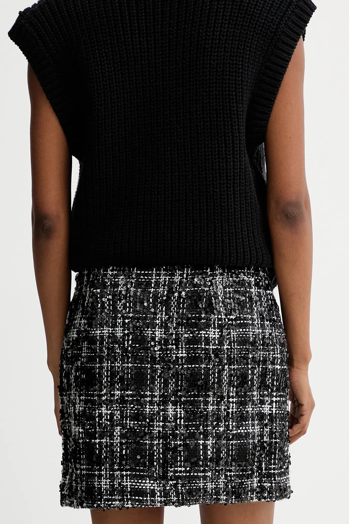 Мини-юбка-букле - фото 3