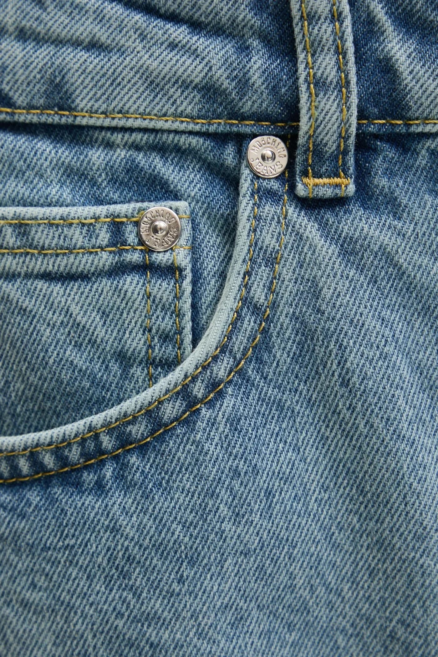 Джинсовая юбка - фото 7