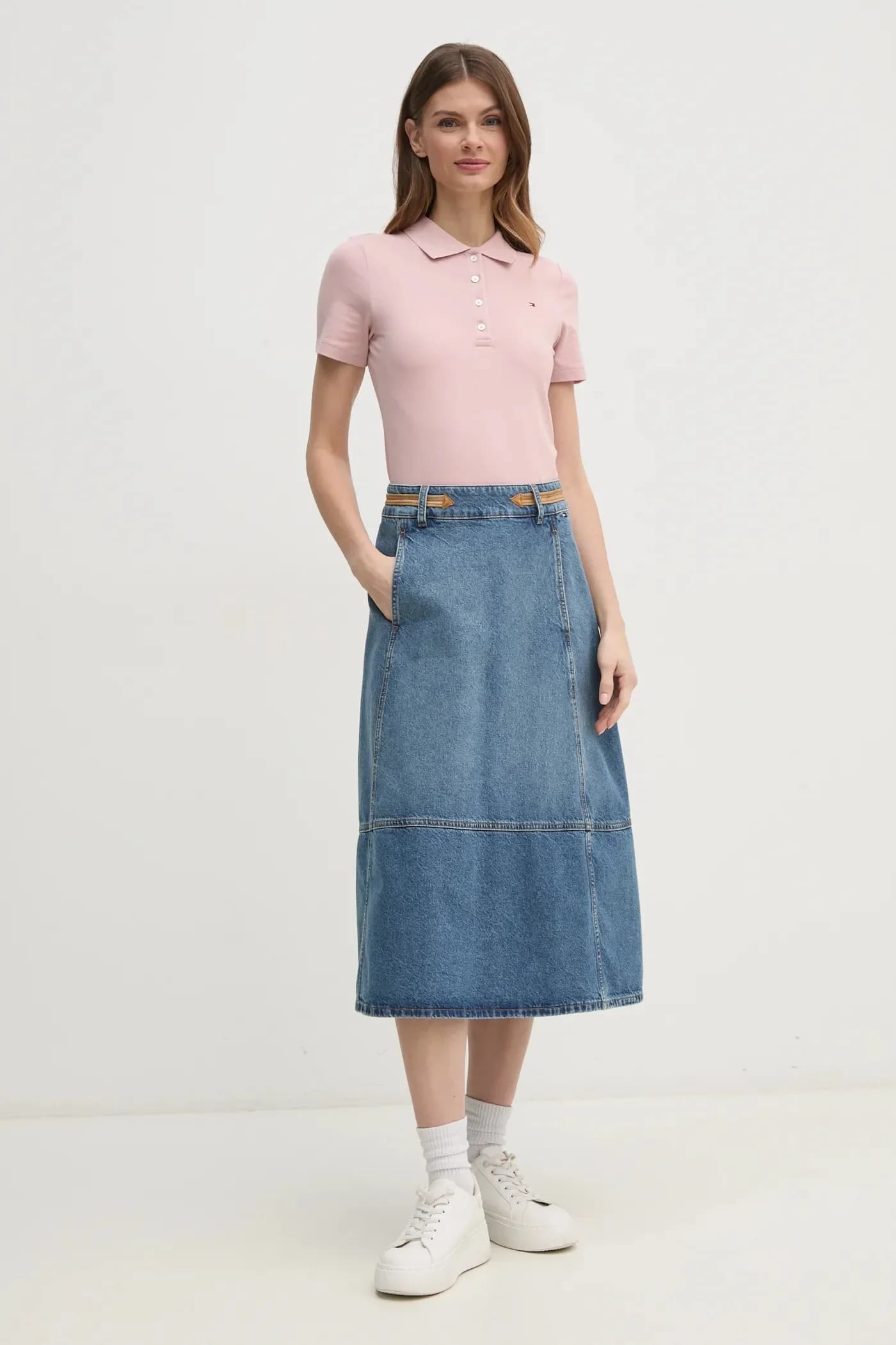 Джинсовая юбка - фото 2