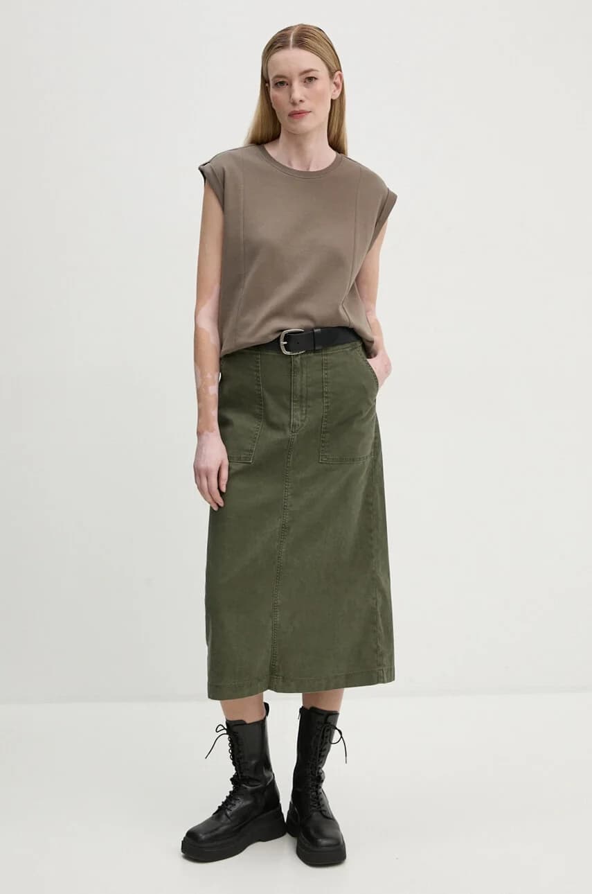 Джинсовая юбка - фото 2