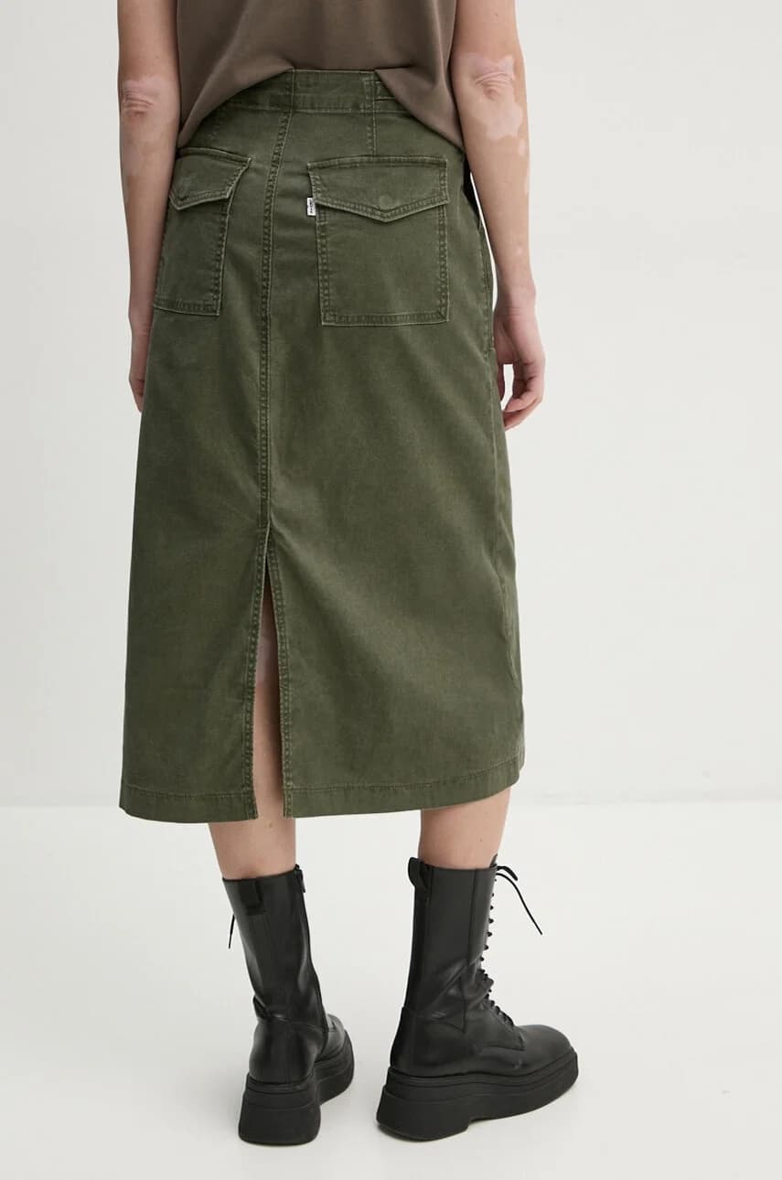 Джинсовая юбка - фото 3