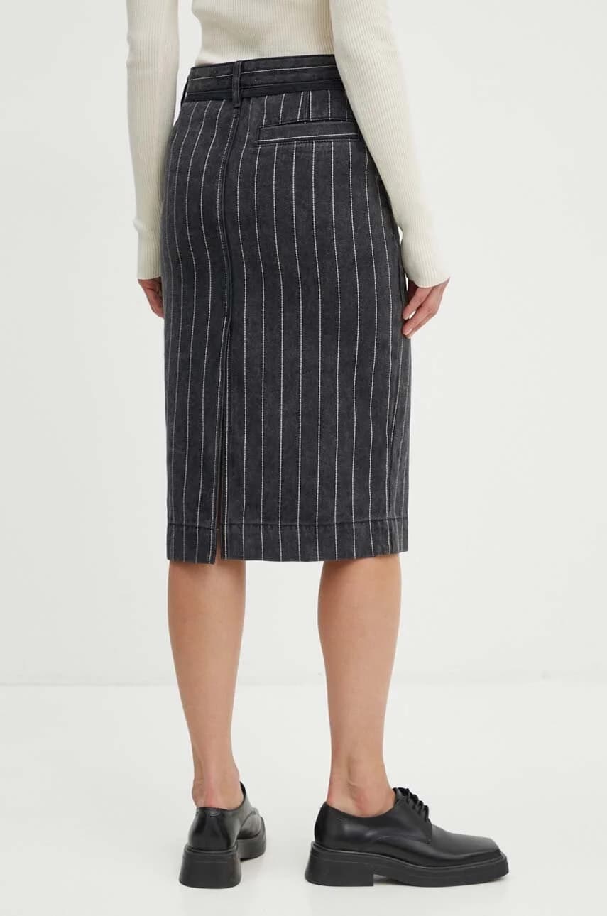 Джинсовая юбка Betsy - Denim Stripes - фото 3