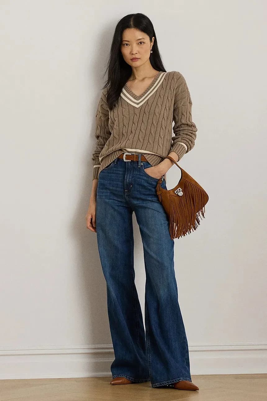 Хлопковый свитер - фото 3