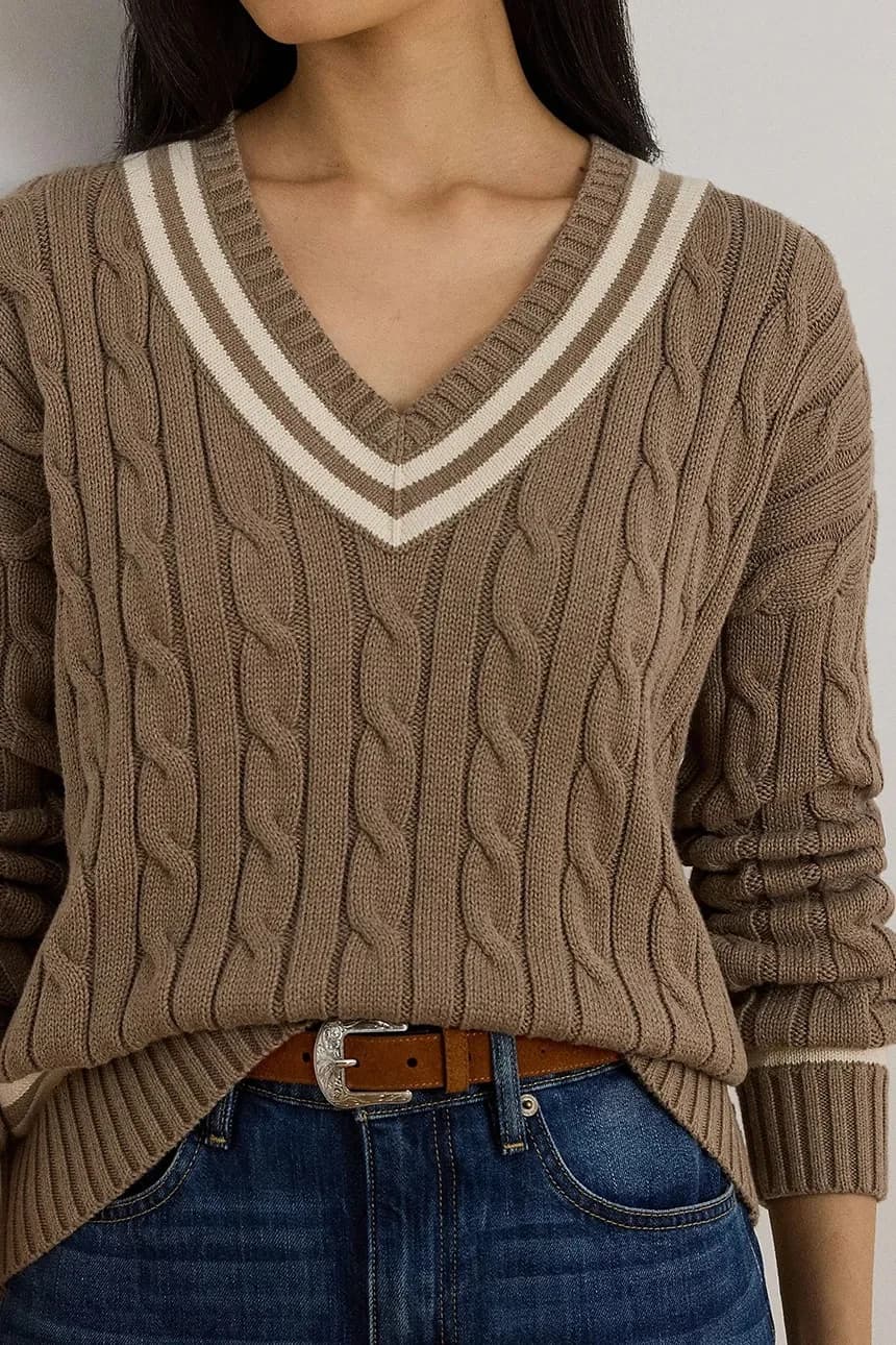 Хлопковый свитер - фото 4