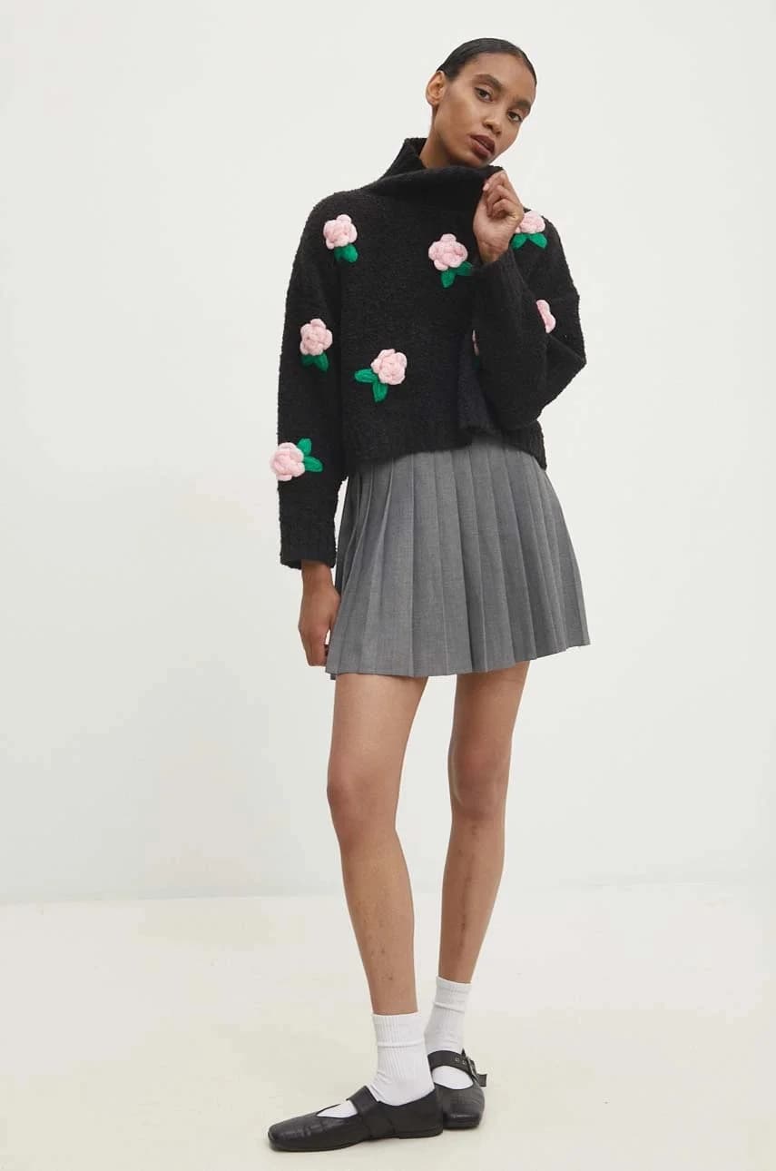 Свитер из смесовой шерсти - фото 2