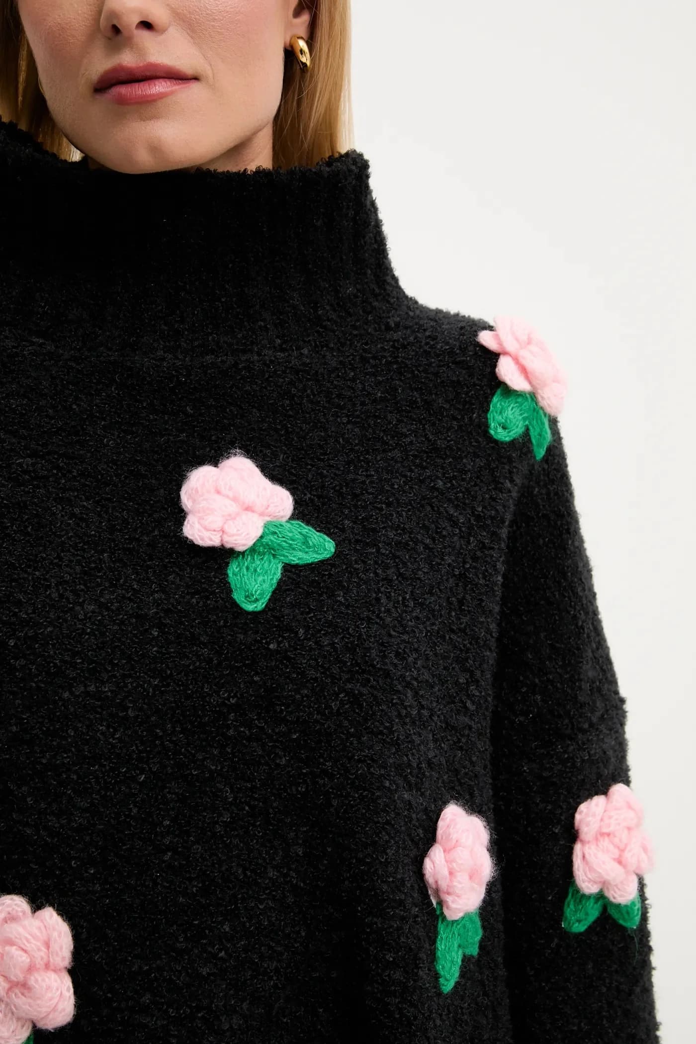 Свитер из смесовой шерсти - фото 6