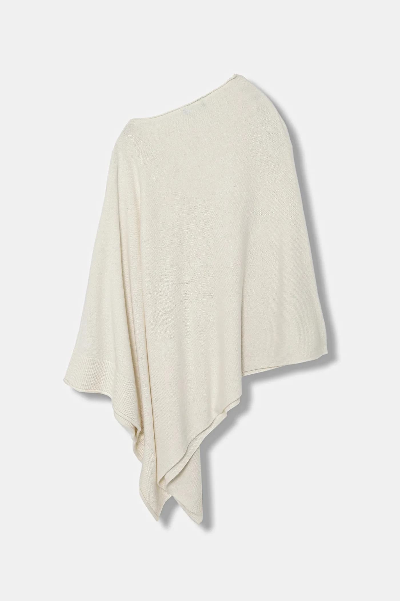 Пончо с добавлением шерсти - фото 2