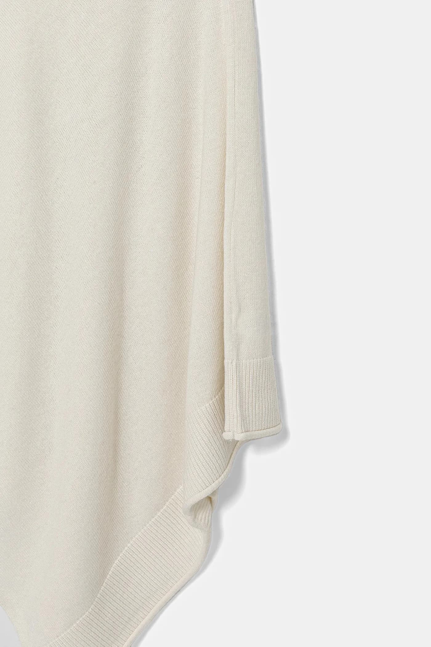 Пончо с добавлением шерсти - фото 3