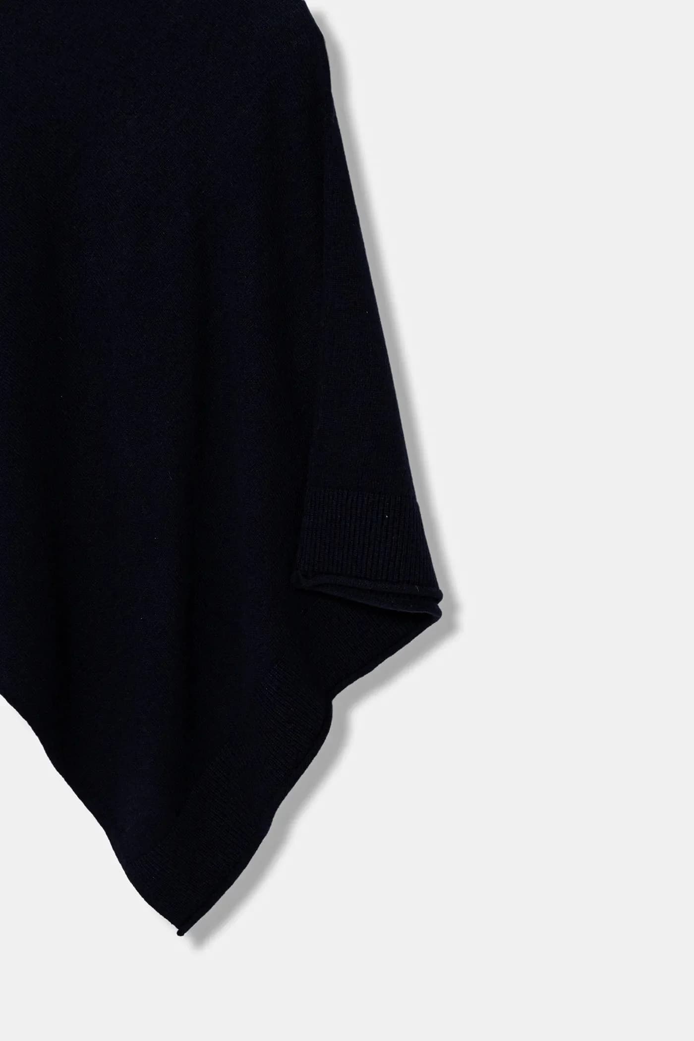 Пончо с добавлением шерсти - фото 3