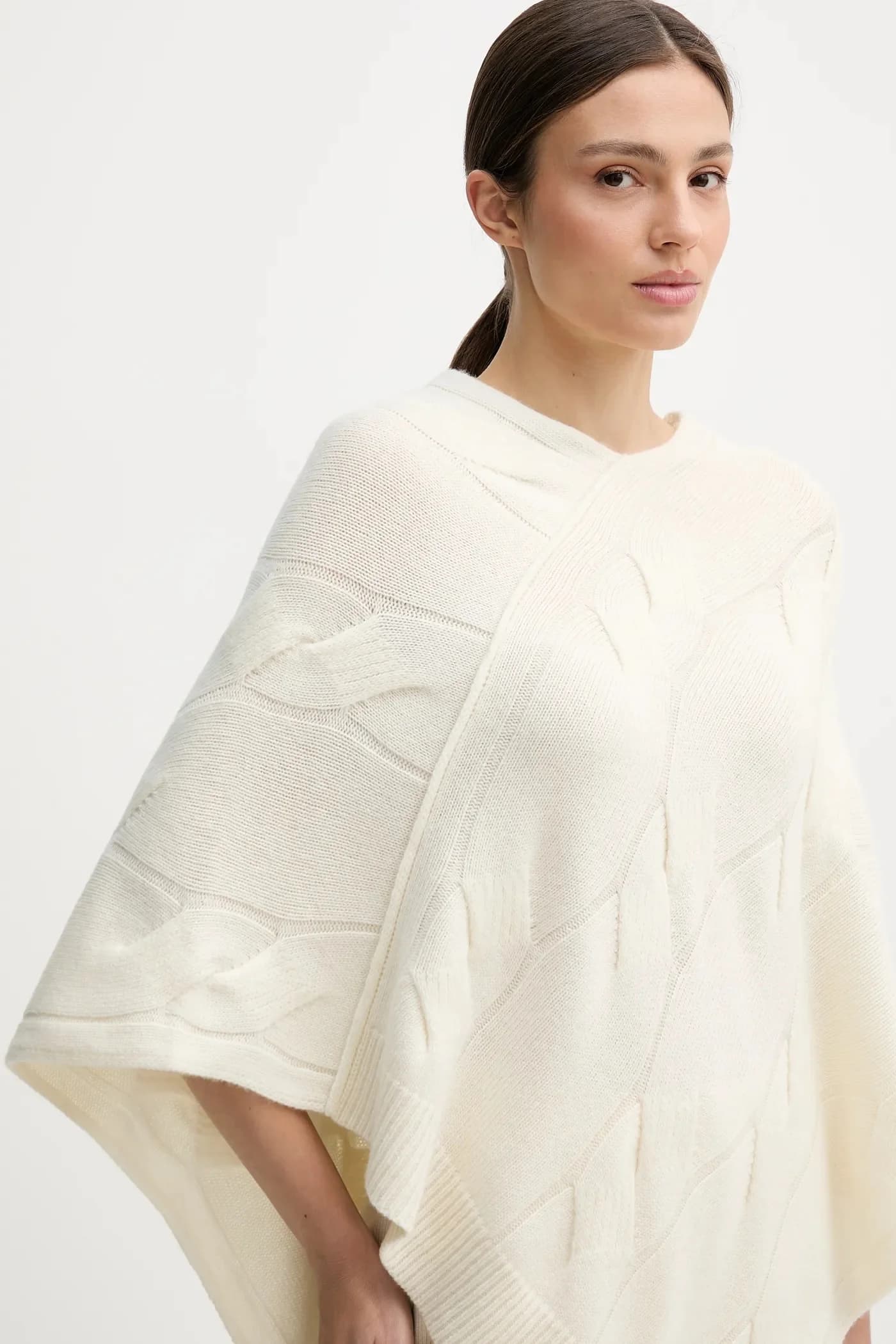 Кашемировое пончо - фото 4