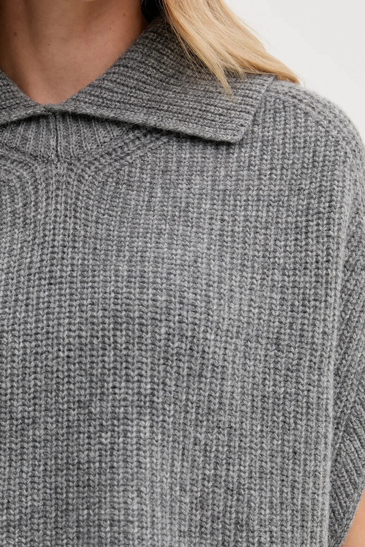 Пончо с шерстью - фото 5