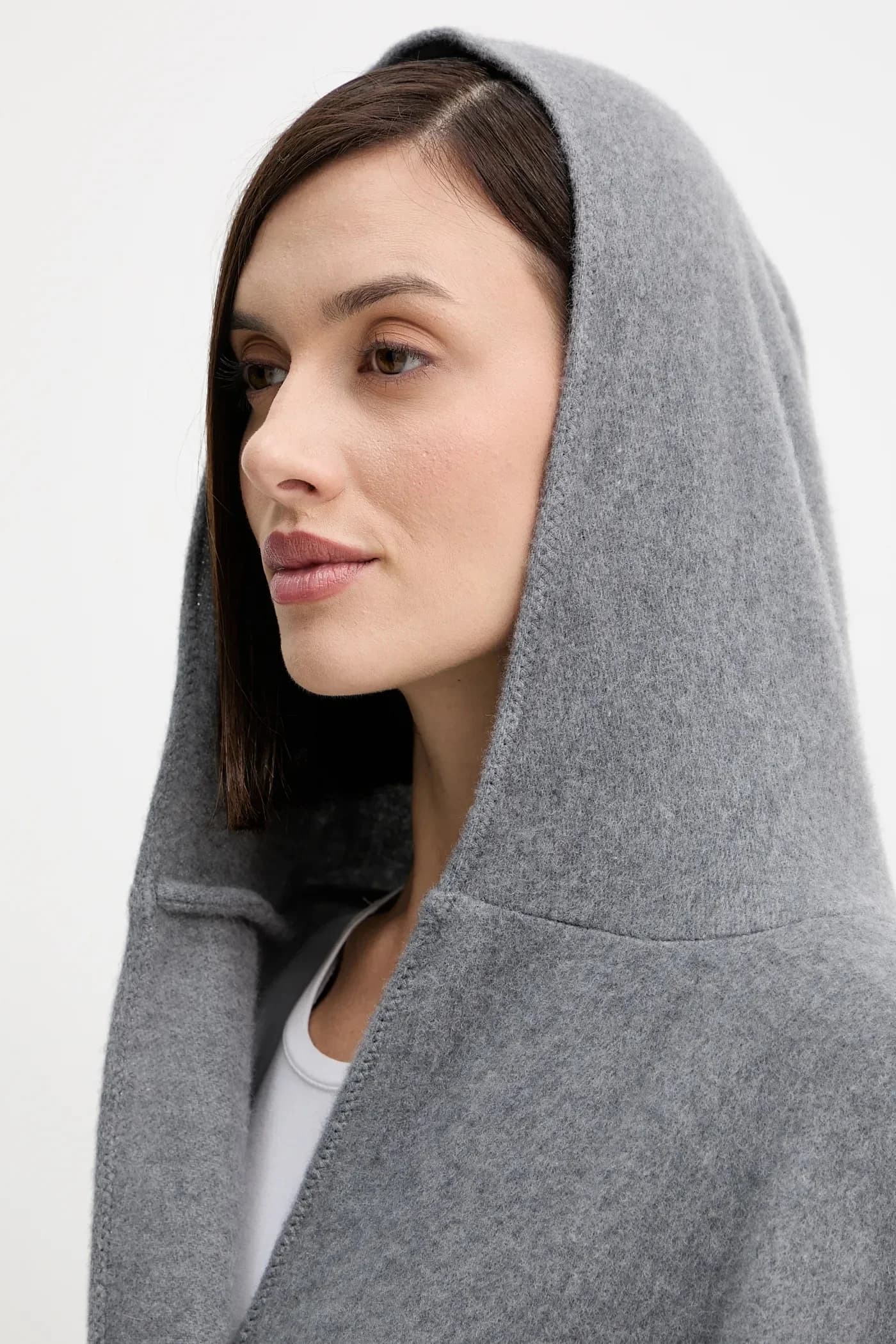 Пончо с шерстью - фото 5