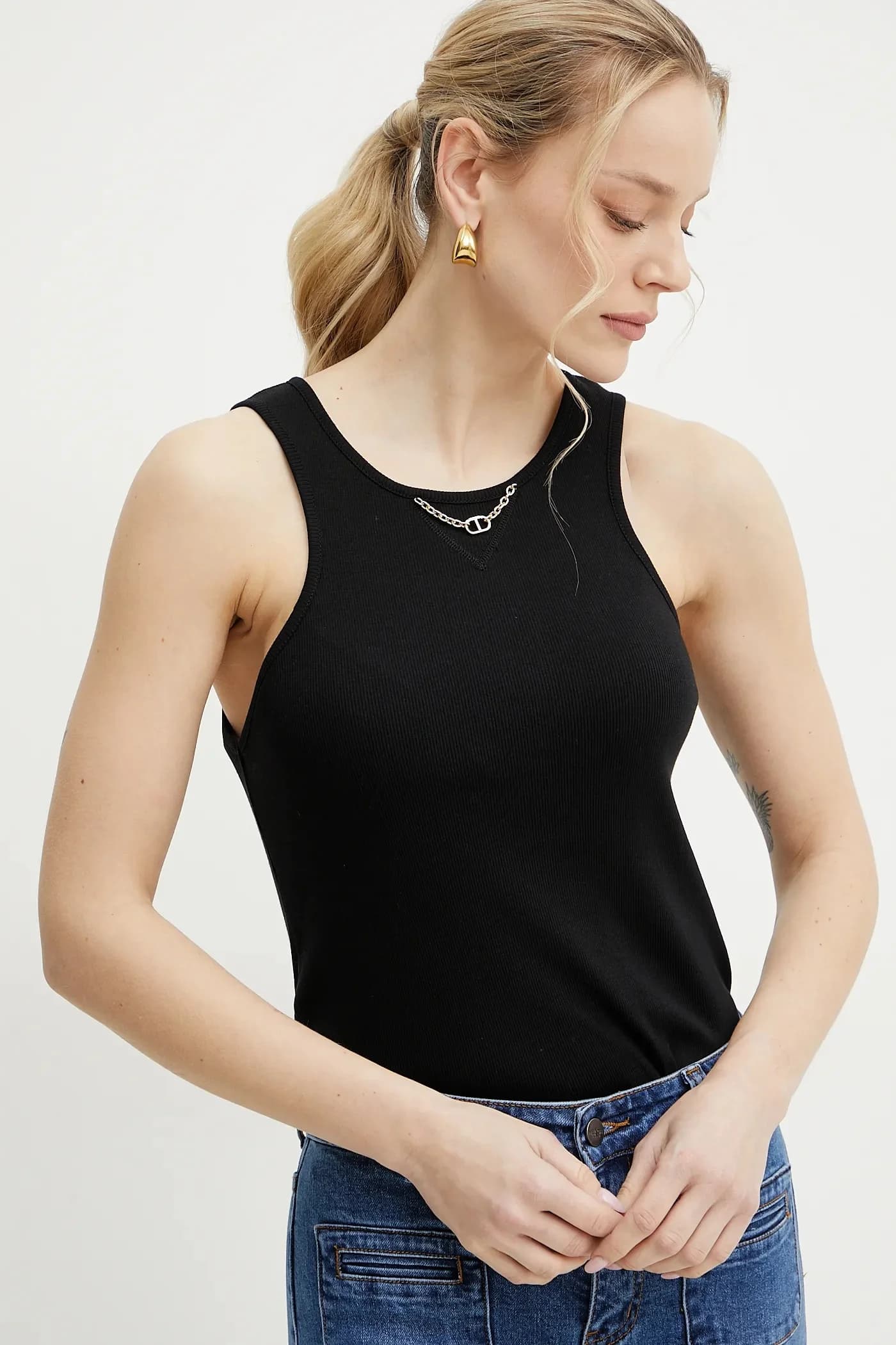 Хлопковый топ - фото 4