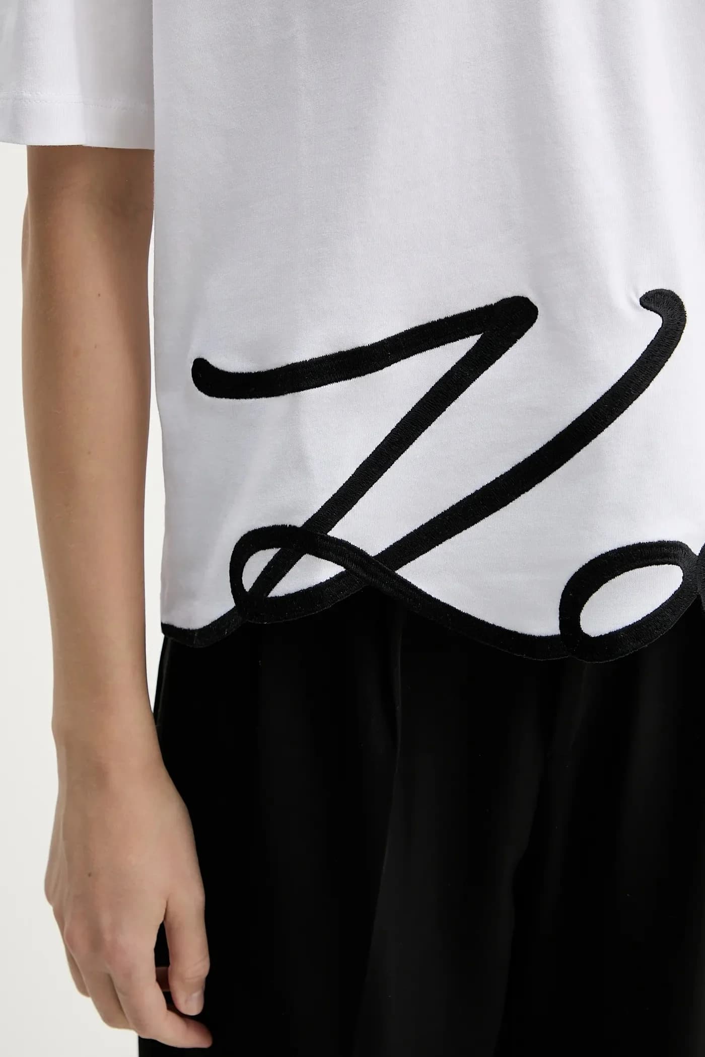 Хлопковая футболка - фото 5