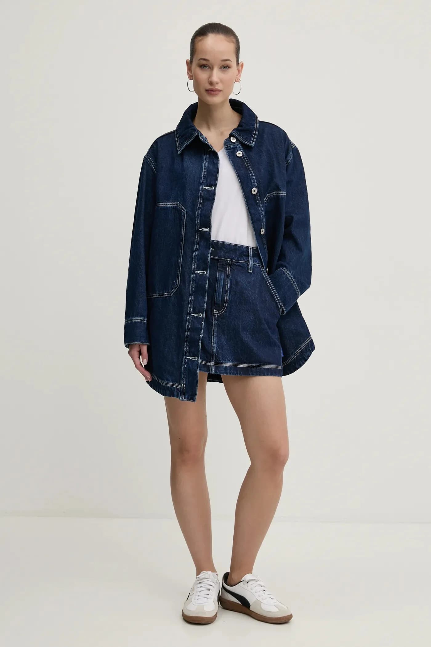 Классическая хлопковая футболка V_B - фото 2