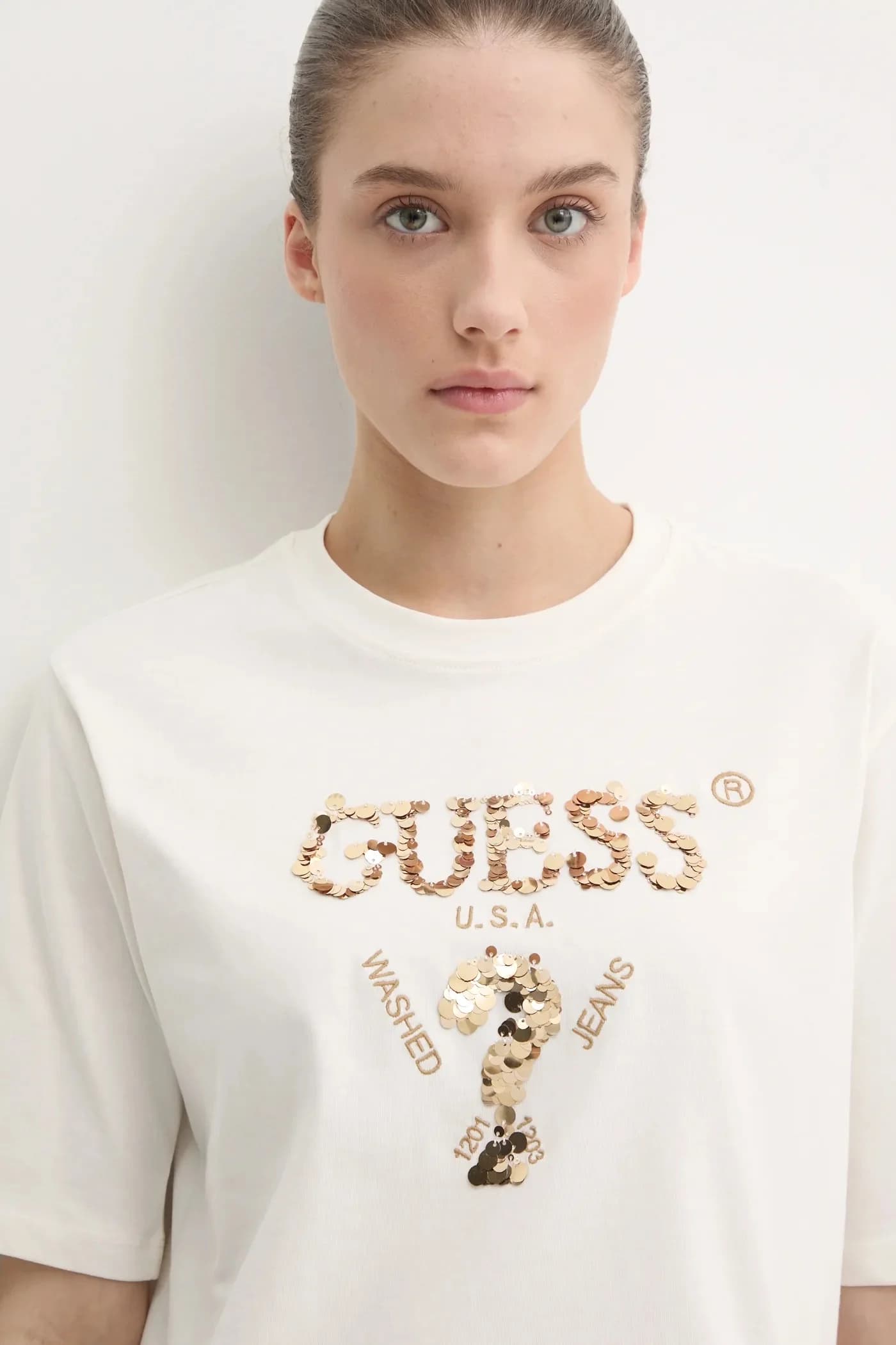 Хлопковая футболка AURLIE - фото 4