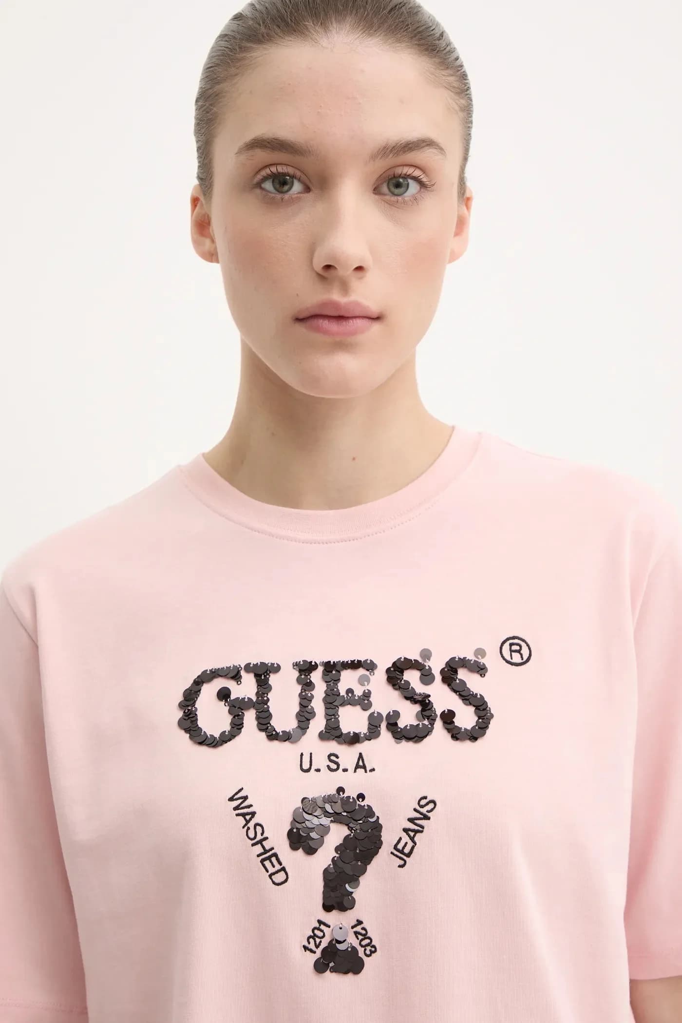 Хлопковая футболка AURLIE - фото 4