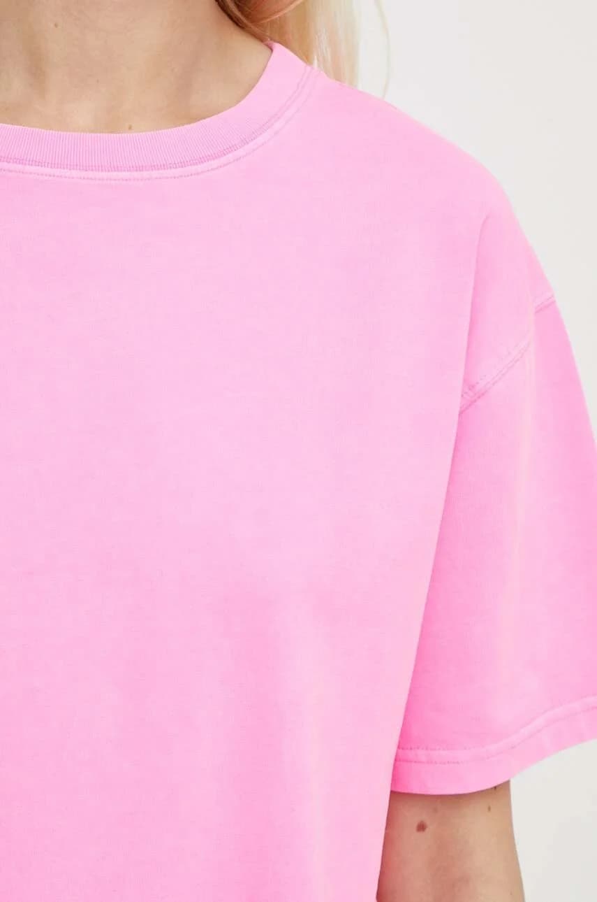 Хлопковая футболка ФУТБОЛКА DROIT MC COL ROND - фото 5