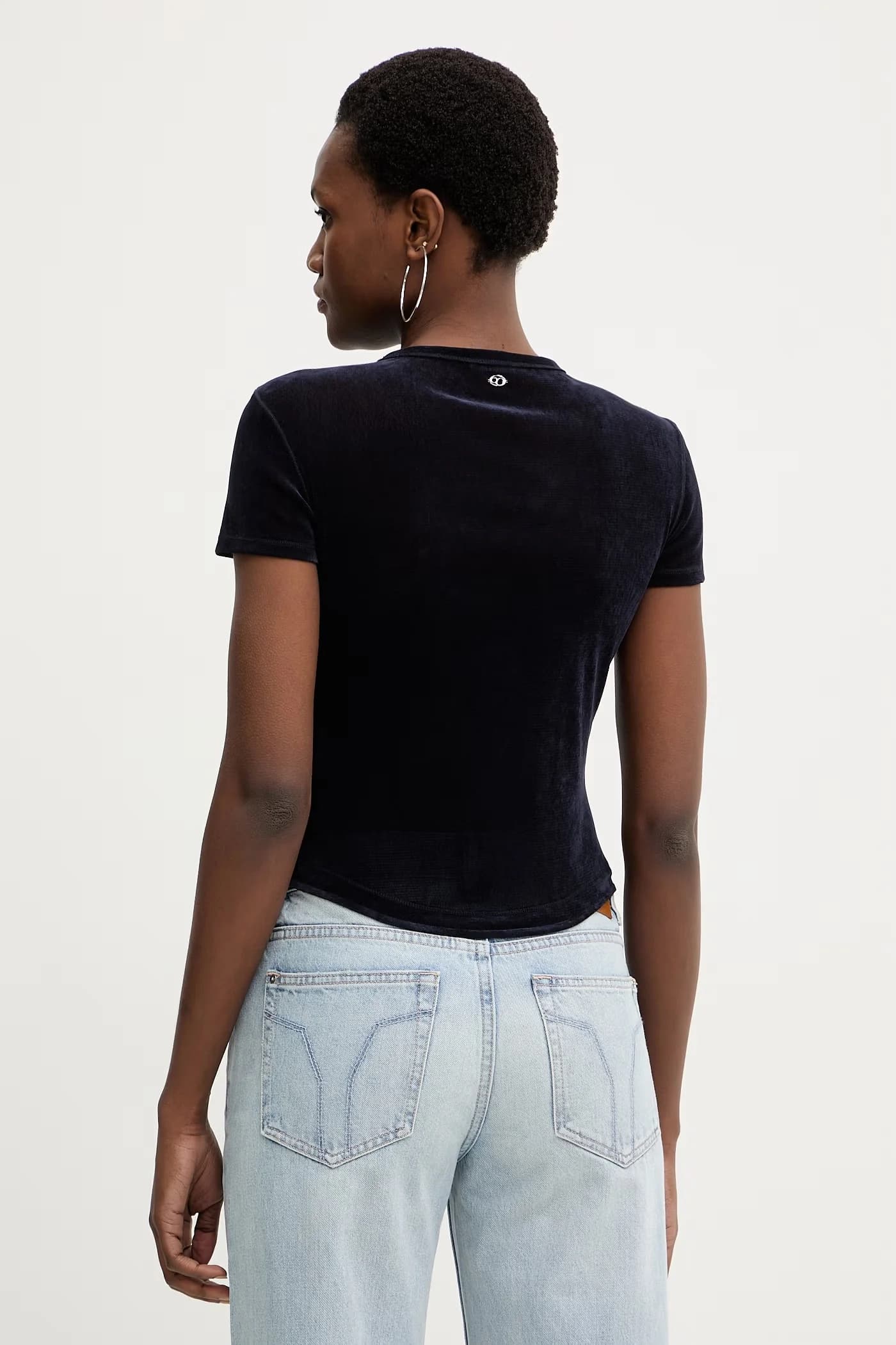 Велюровая футболка - фото 3