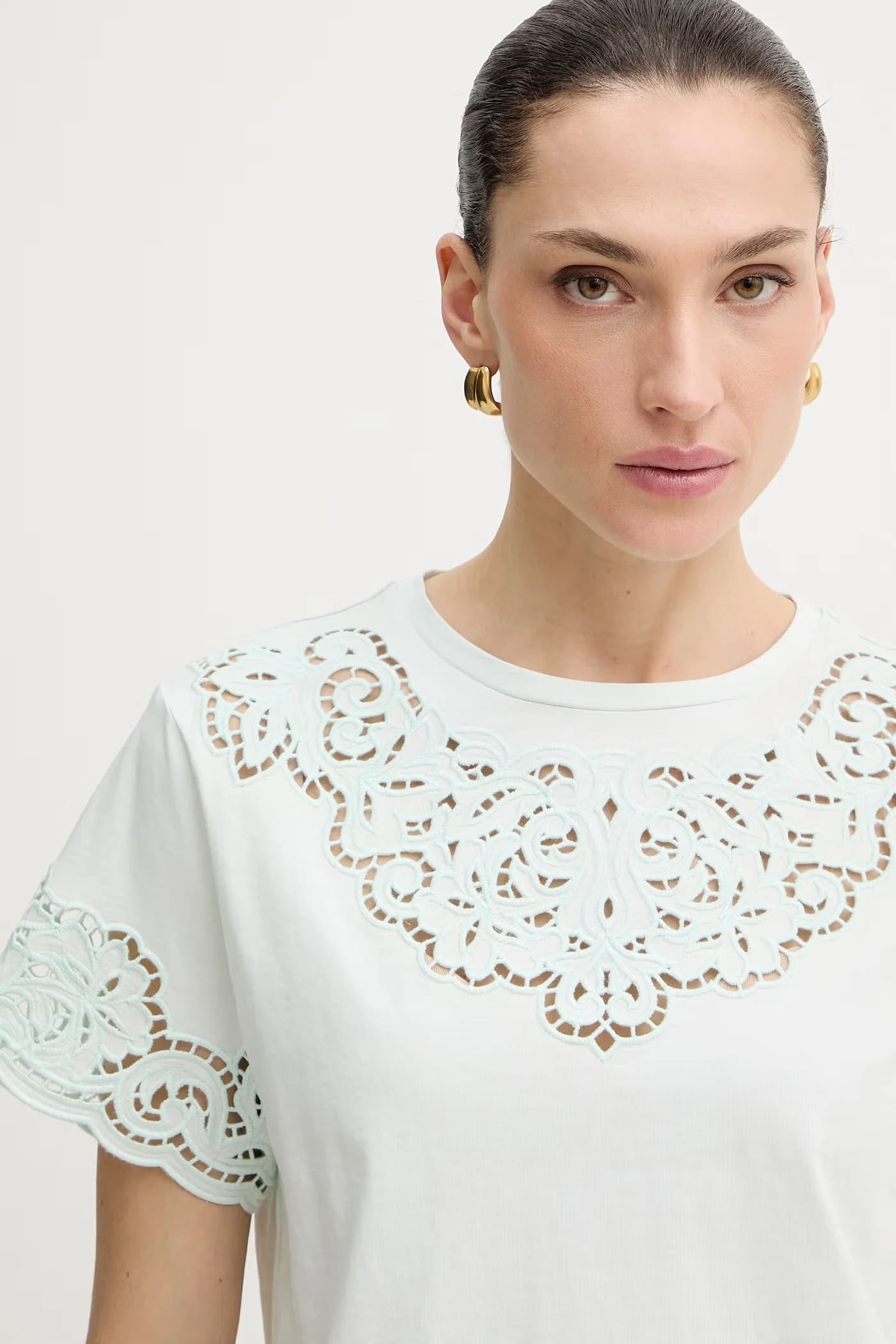 Хлопковая футболка - фото 4