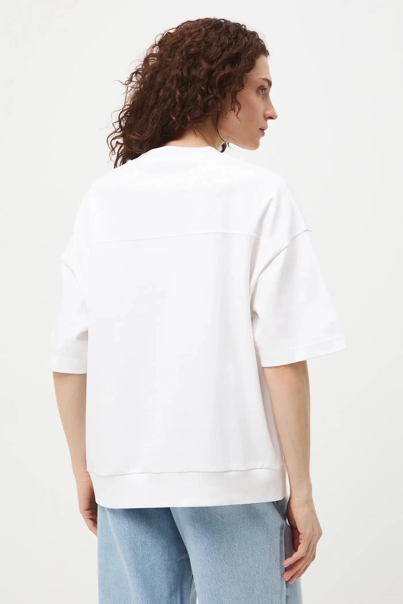 Хлопковая футболка - фото 3