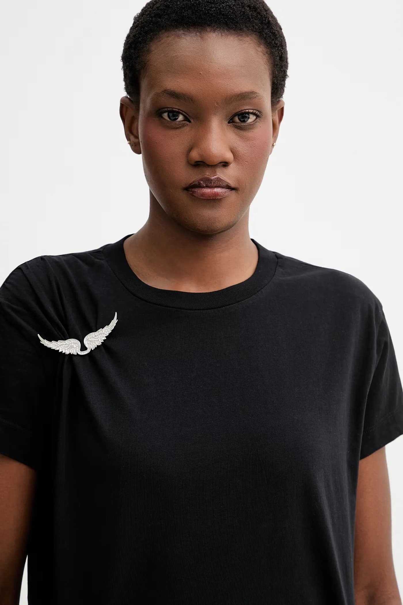 Хлопковая футболка - фото 4