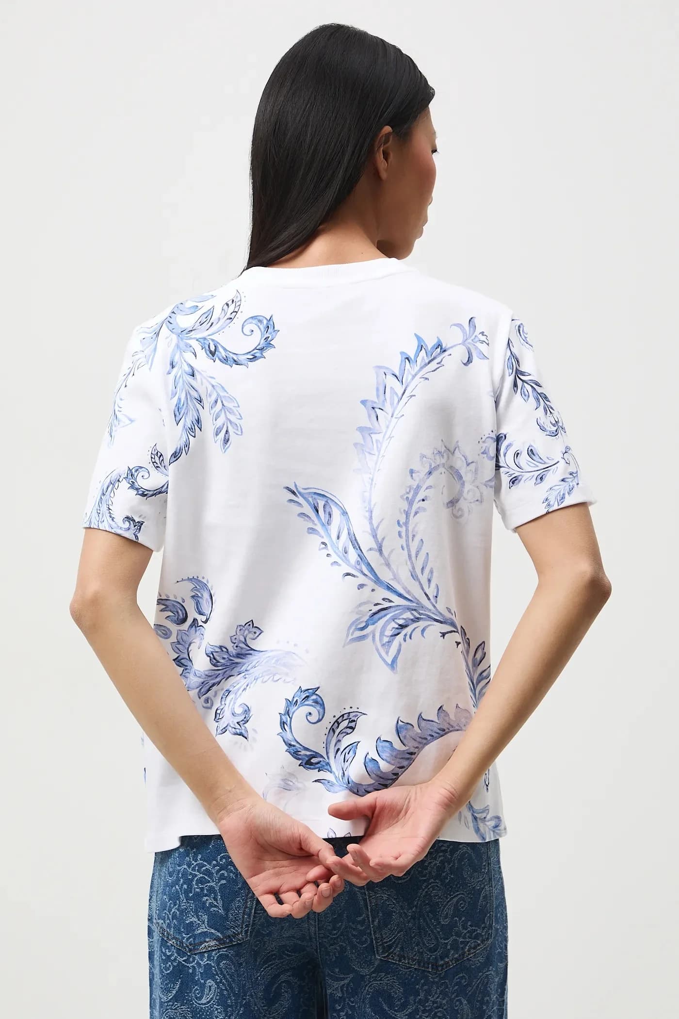 Хлопковая футболка - фото 4