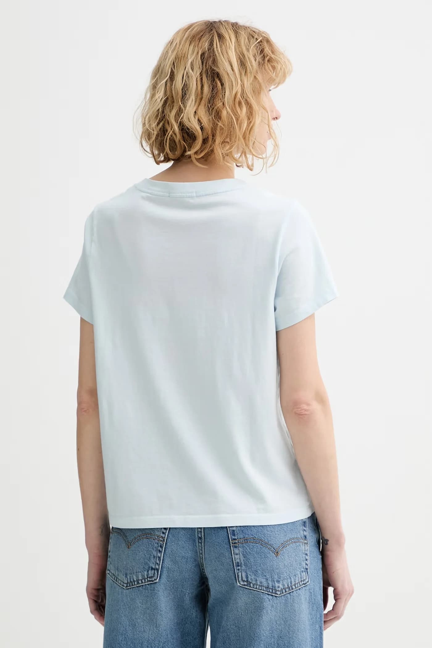 Хлопковая футболка T2 PERFECT V LSE ​​HOUSEMARK - фото 3