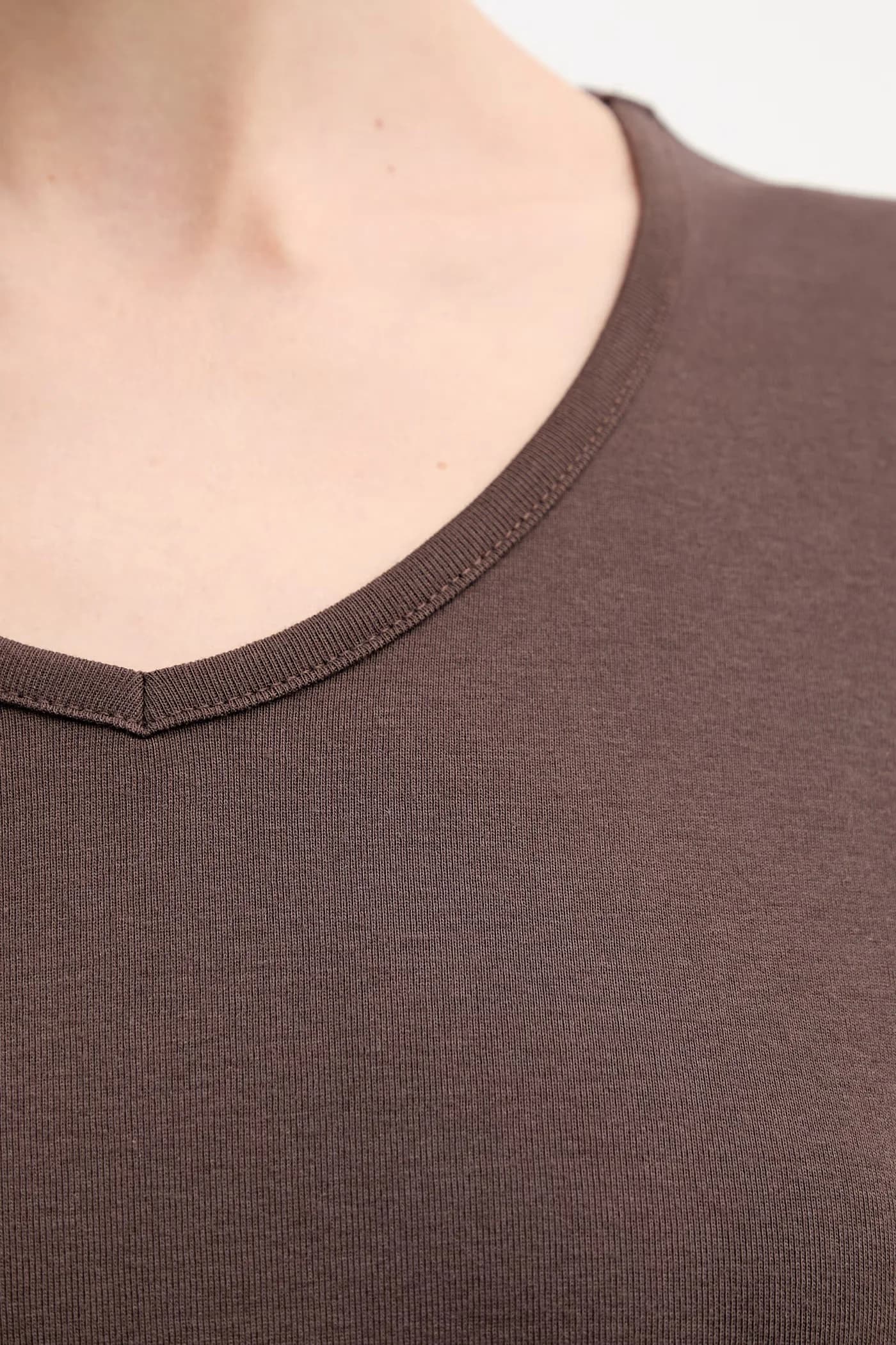 Хлопковая футболка - фото 5