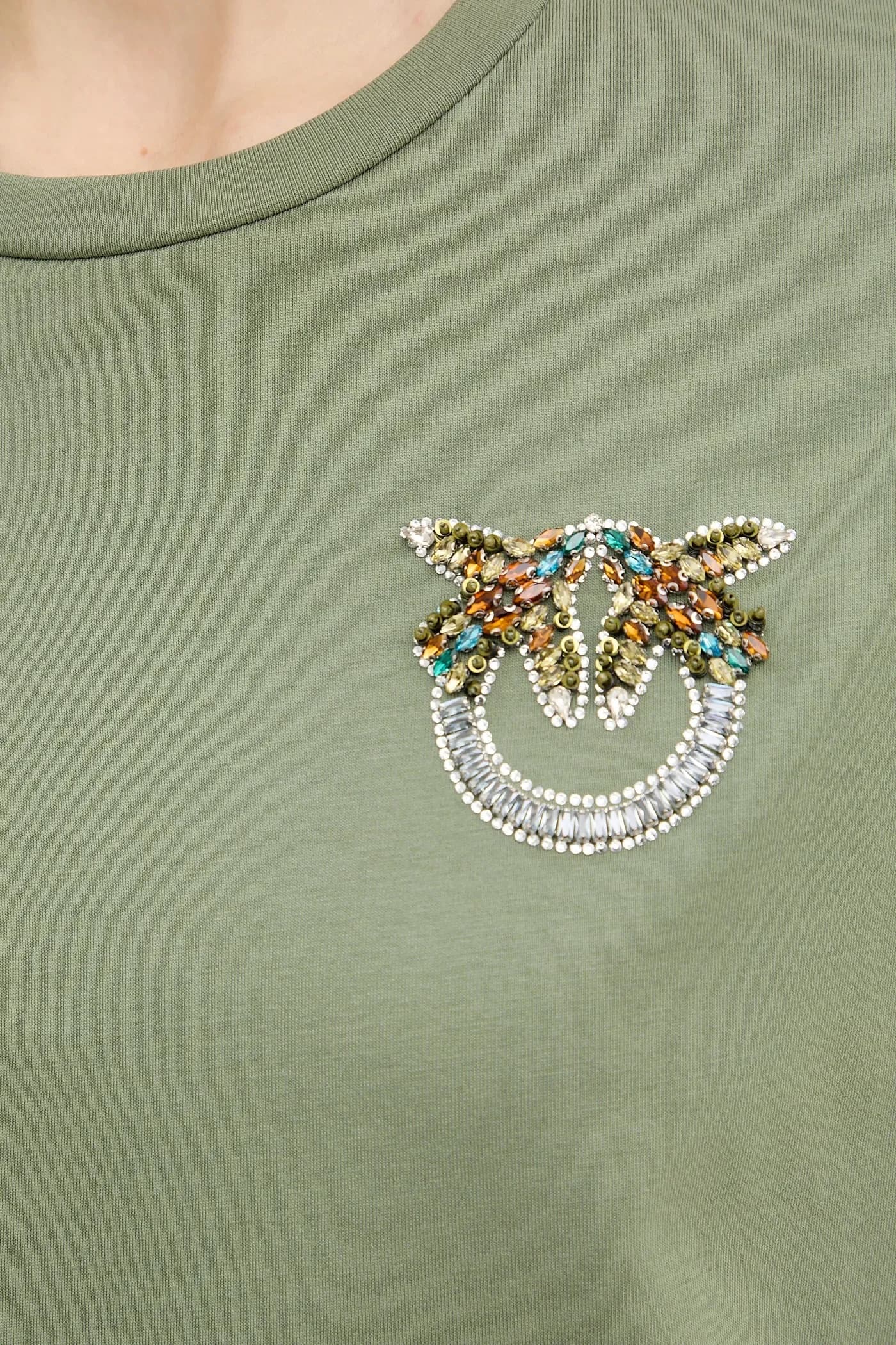 Хлопковая футболка - фото 5