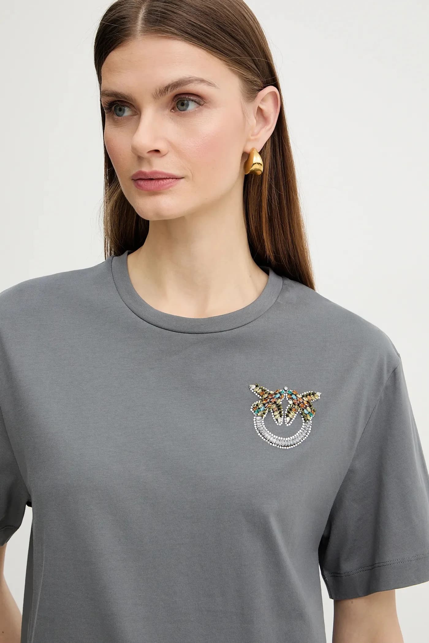 Хлопковая футболка - фото 4