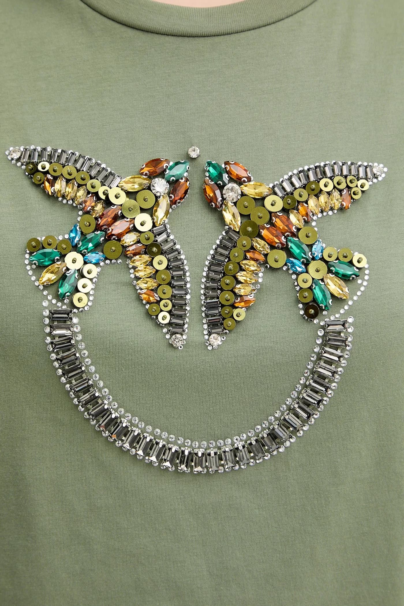 Хлопковая футболка - фото 5