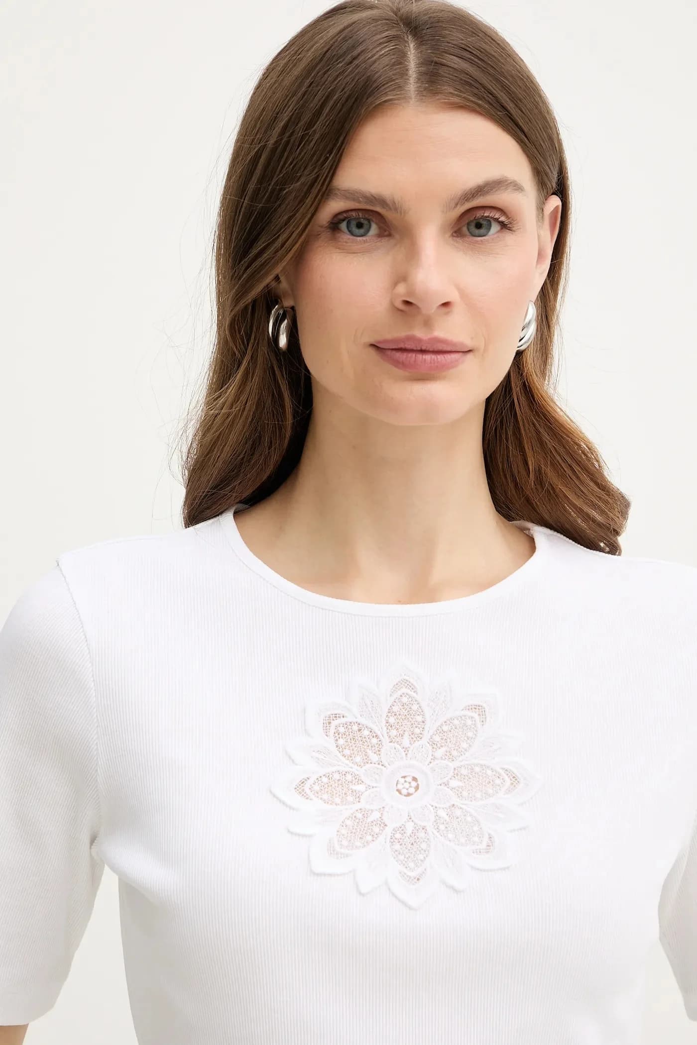 Хлопковая футболка - фото 4