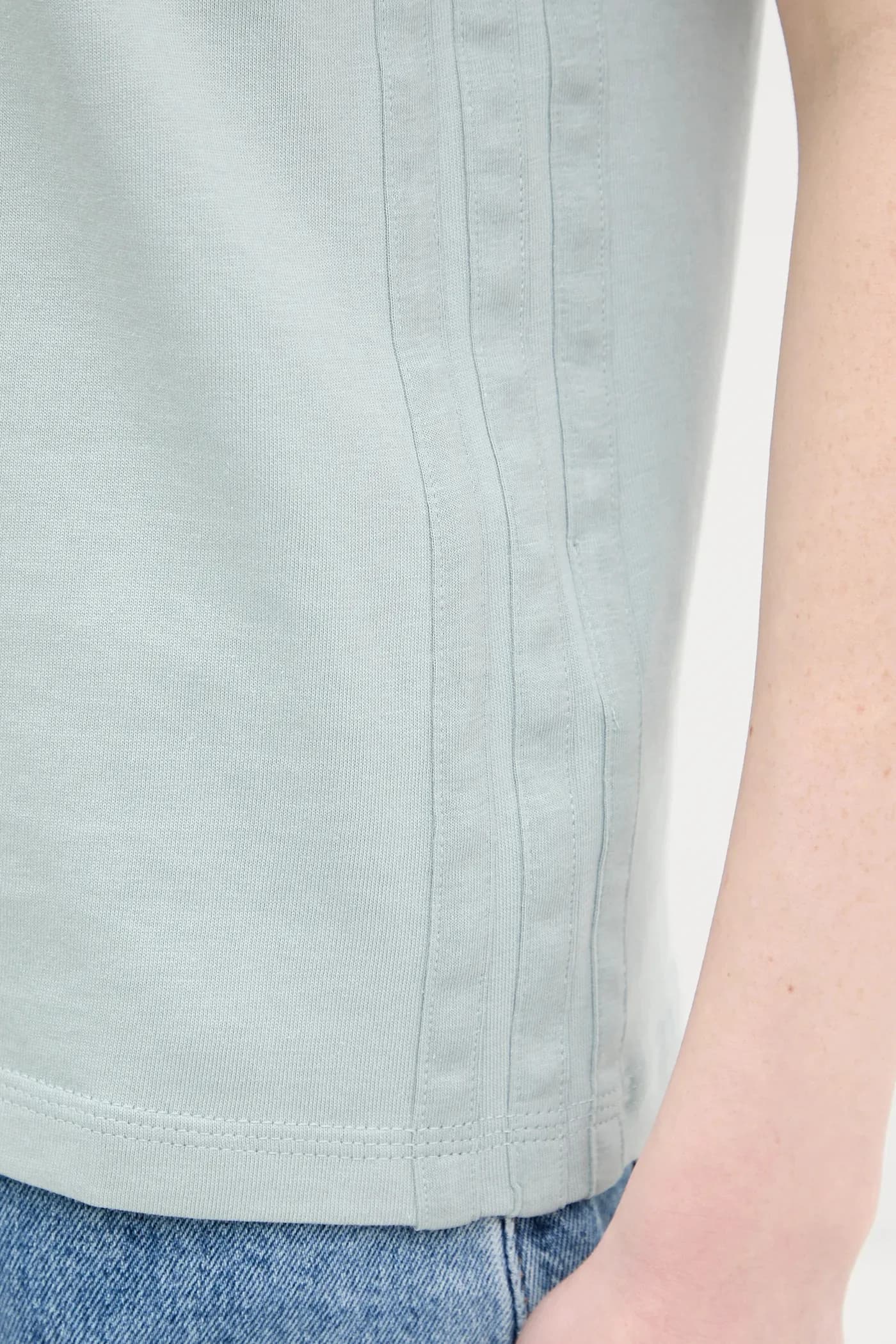 Хлопковая футболка - фото 5