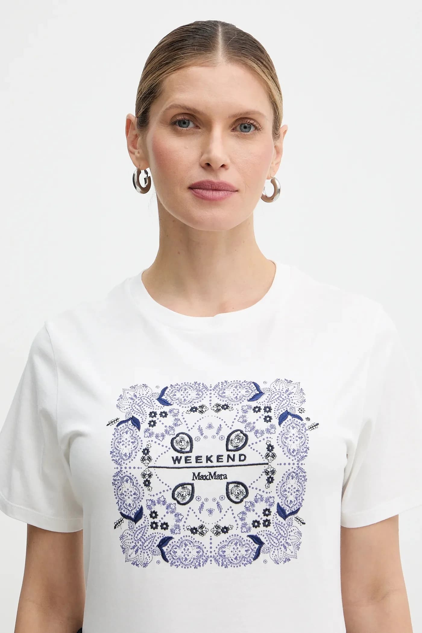 футболка WEST из хлопка - фото 4