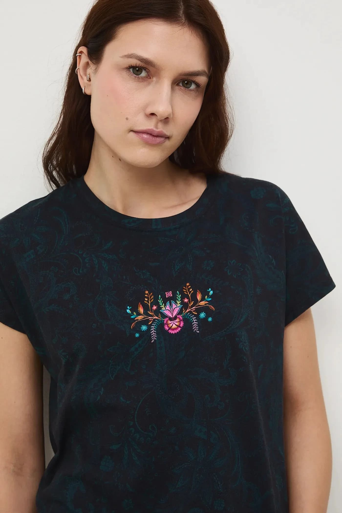 Хлопковая футболка - фото 4