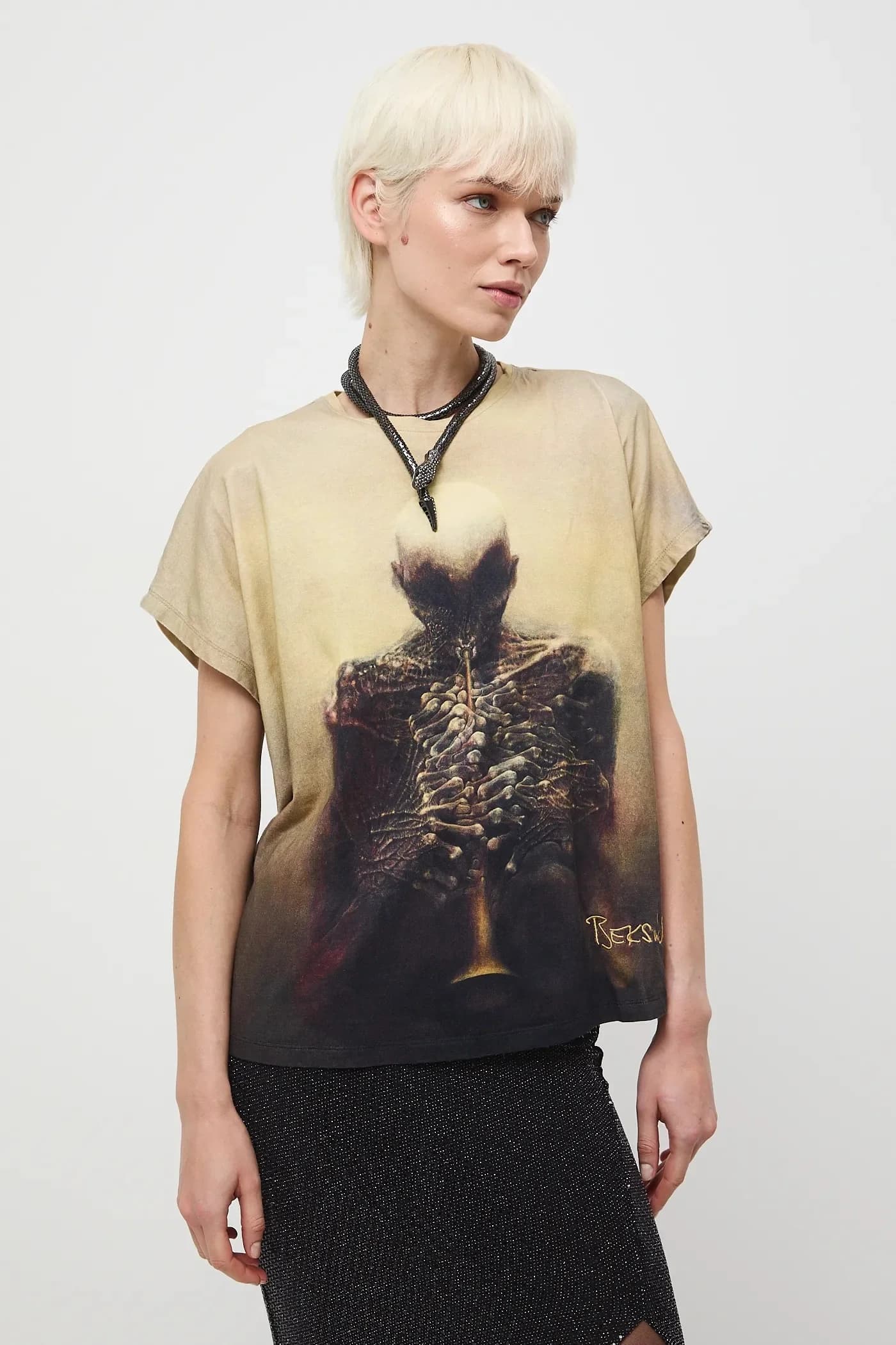 Хлопковая футболка - фото 3