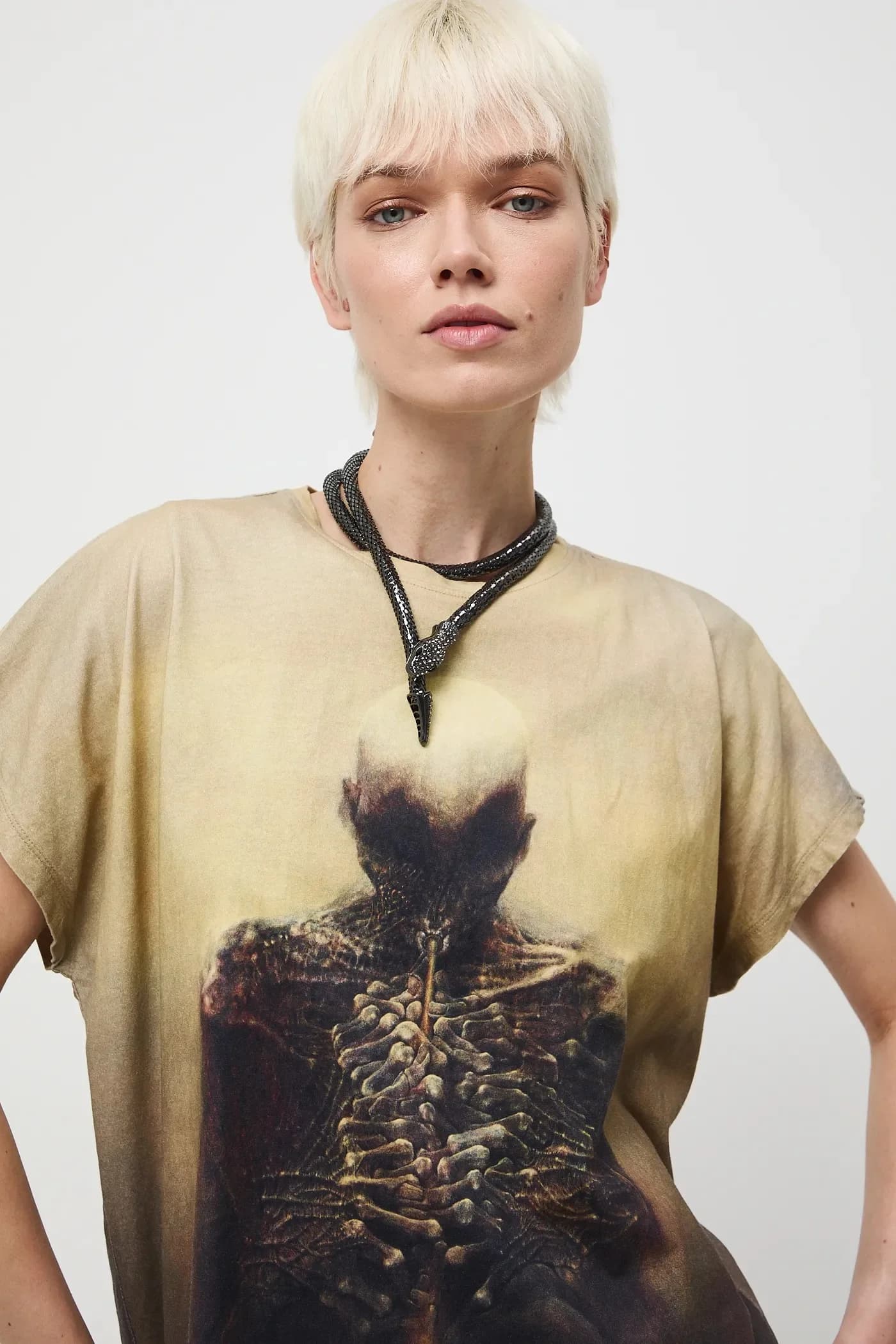 Хлопковая футболка - фото 5