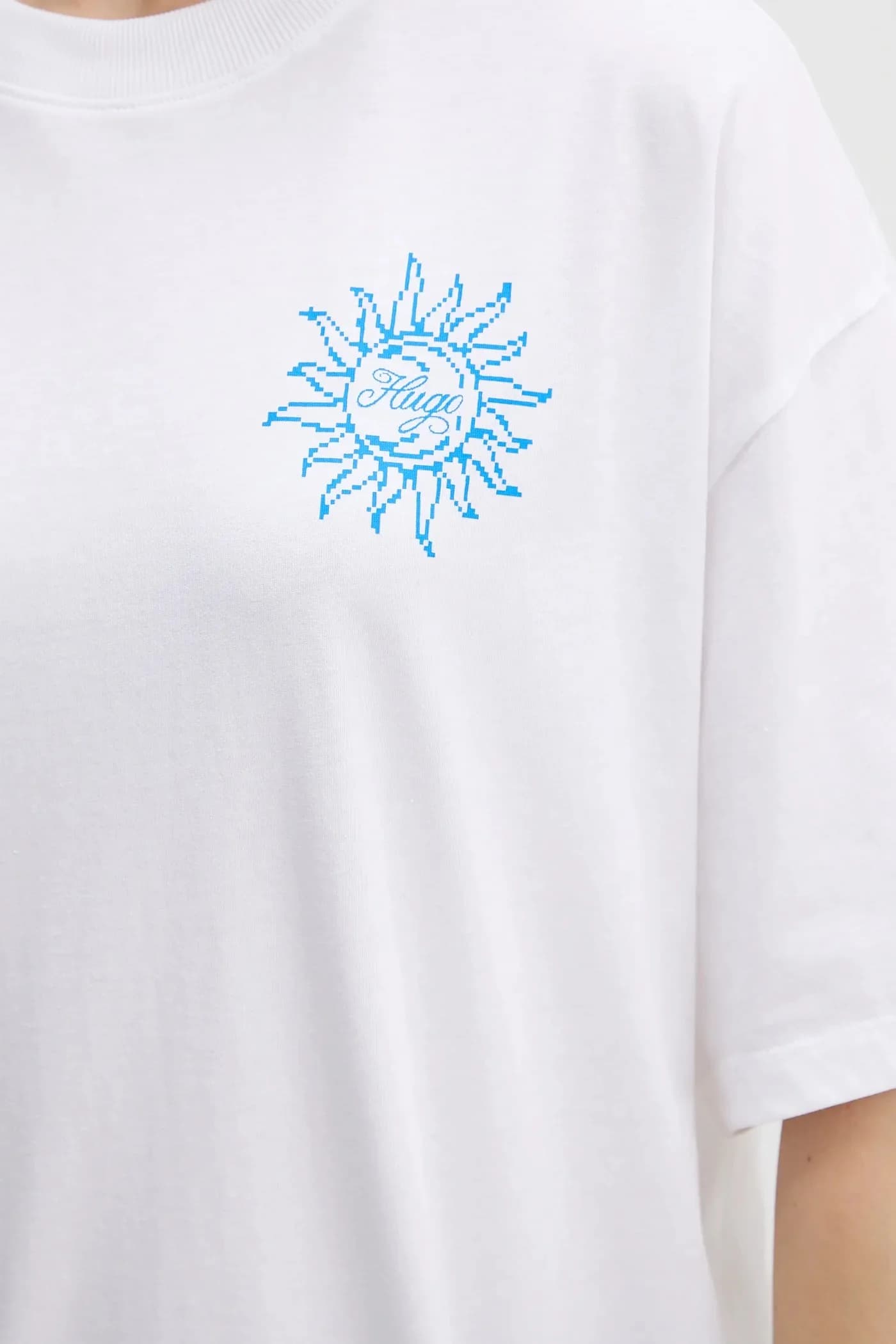 Хлопковая футболка Oversize_tee_B_5 - фото 5