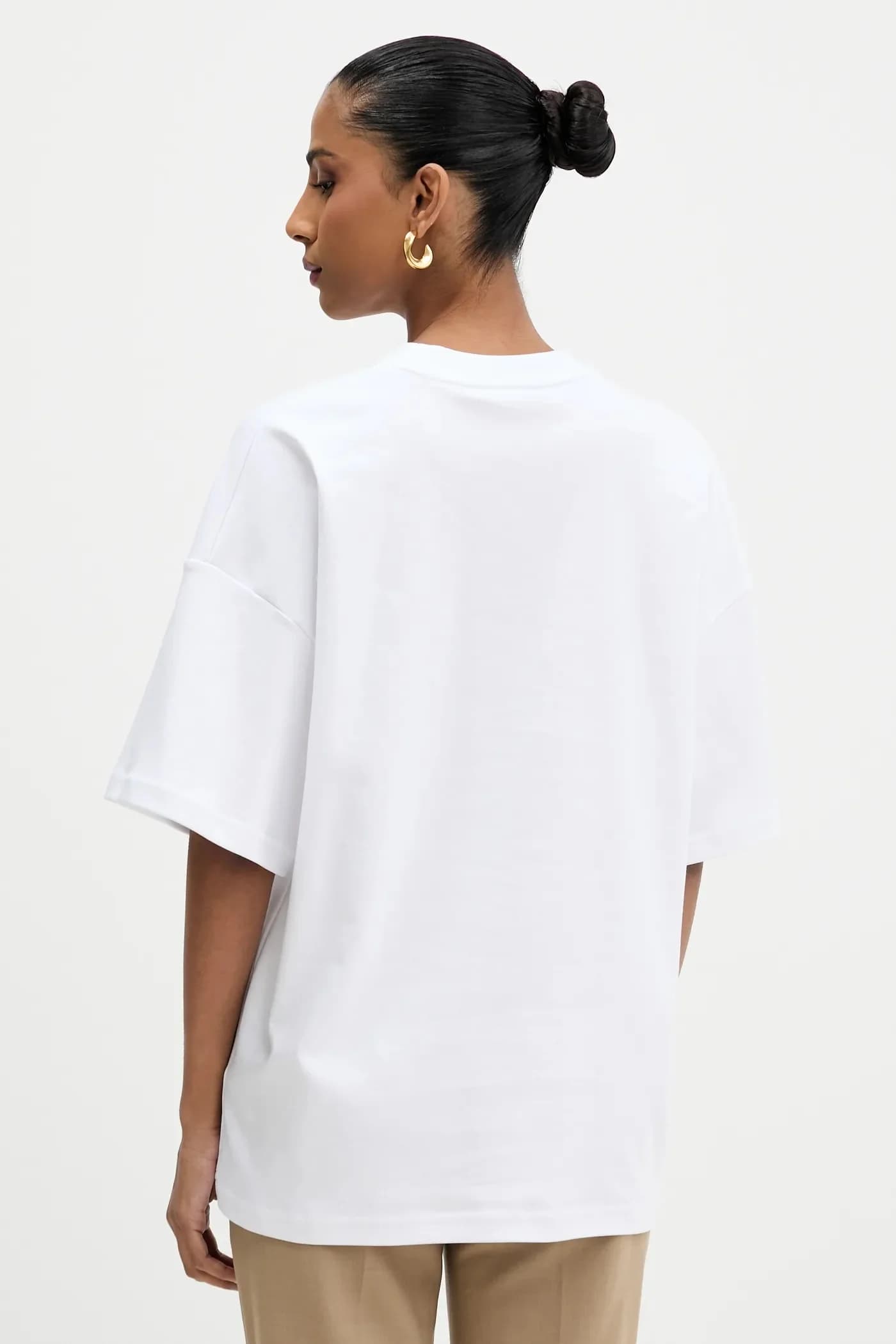 футболка NAN из хлопка - фото 3