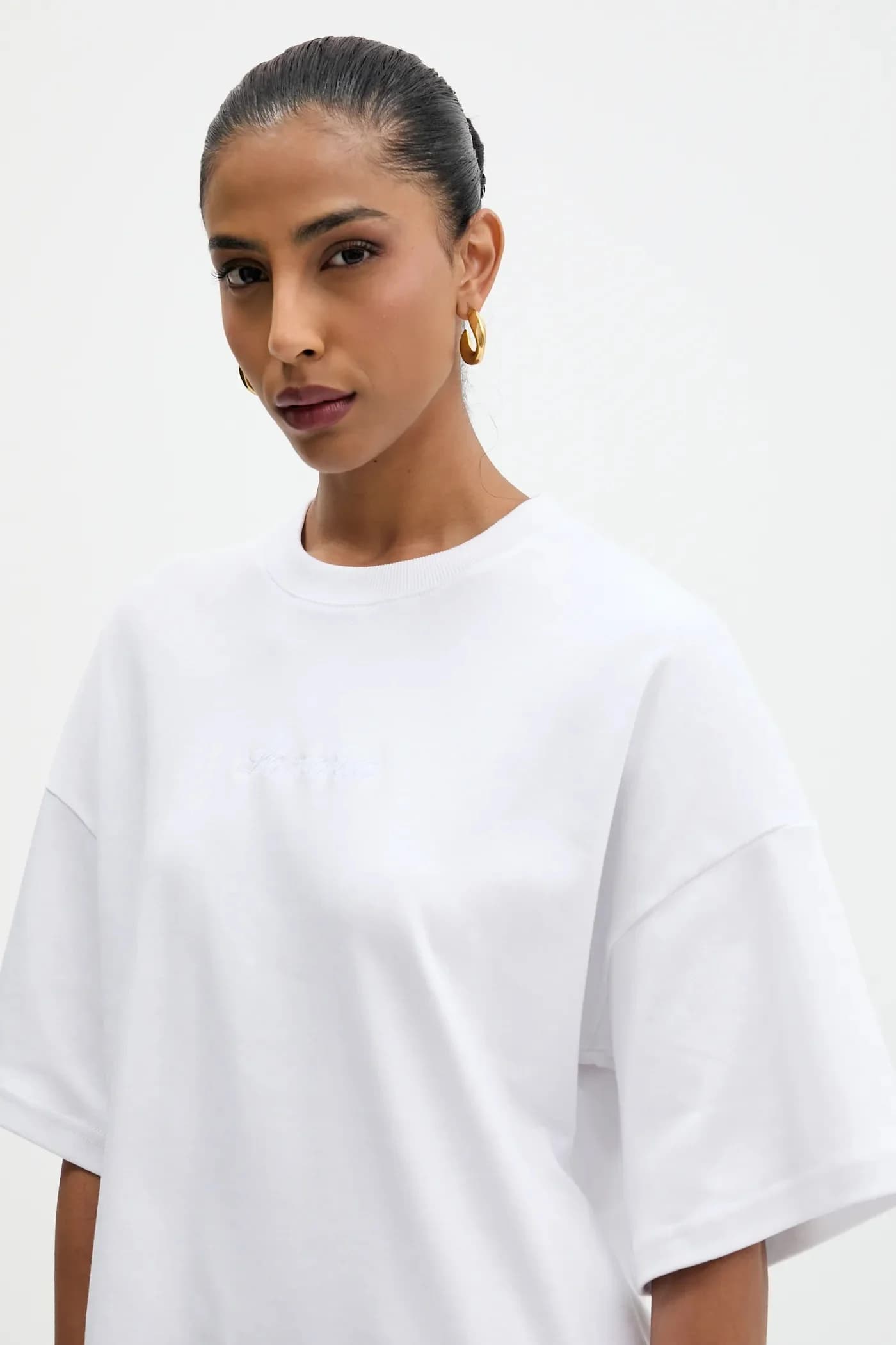 футболка NAN из хлопка - фото 4