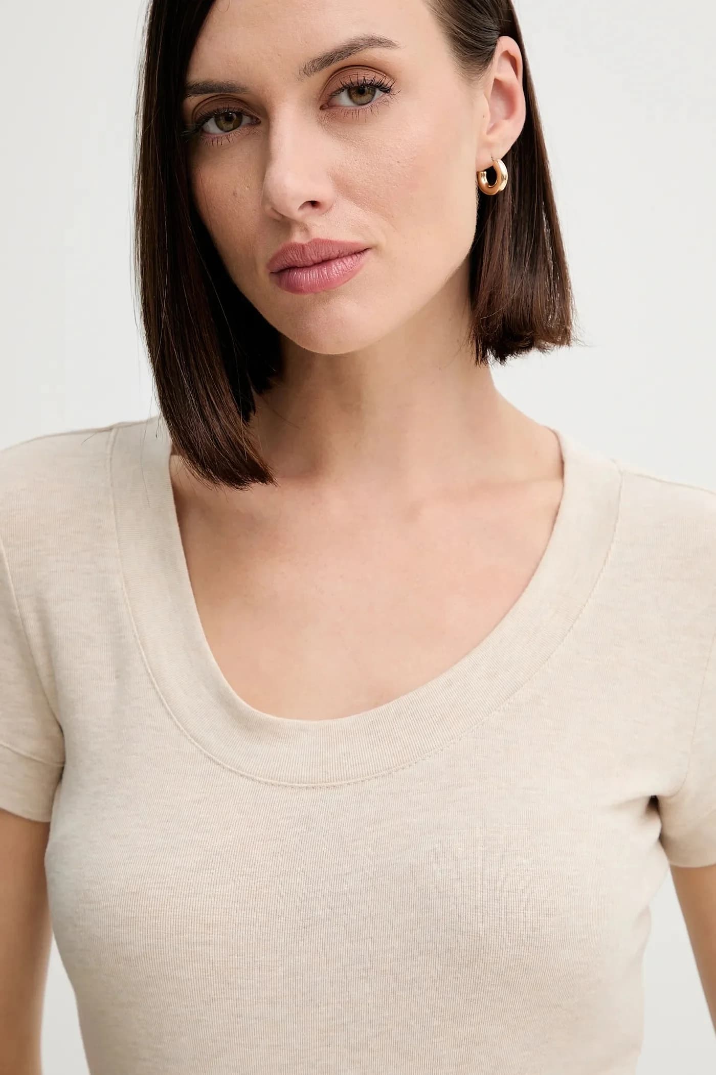 футболка TINA из смесового шелка - фото 4