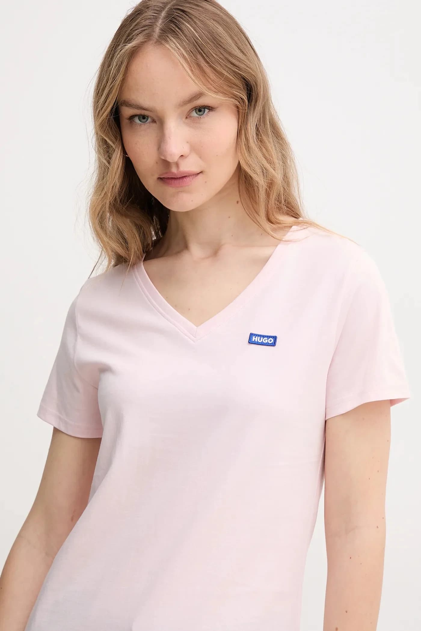 Классическая хлопковая футболка V_B - фото 3