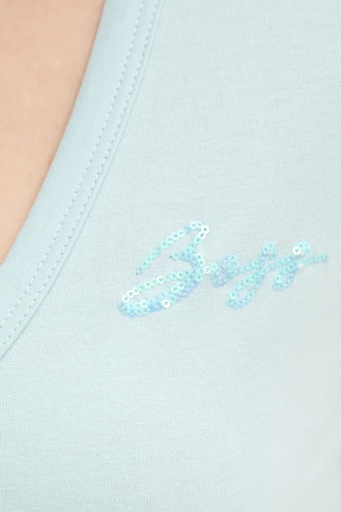 Хлопковая футболка - фото 4