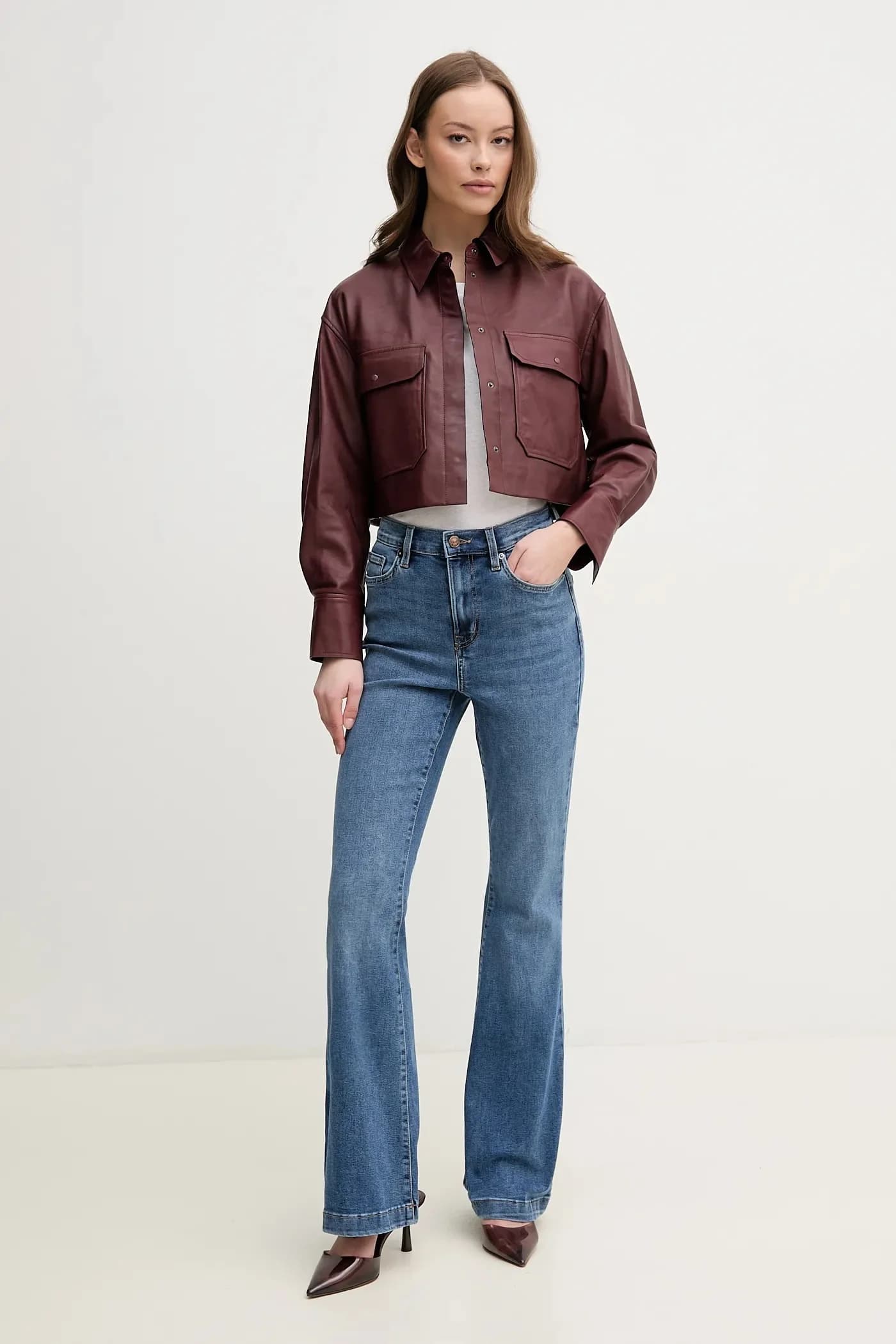 льняная футболка MEGAN - фото 2