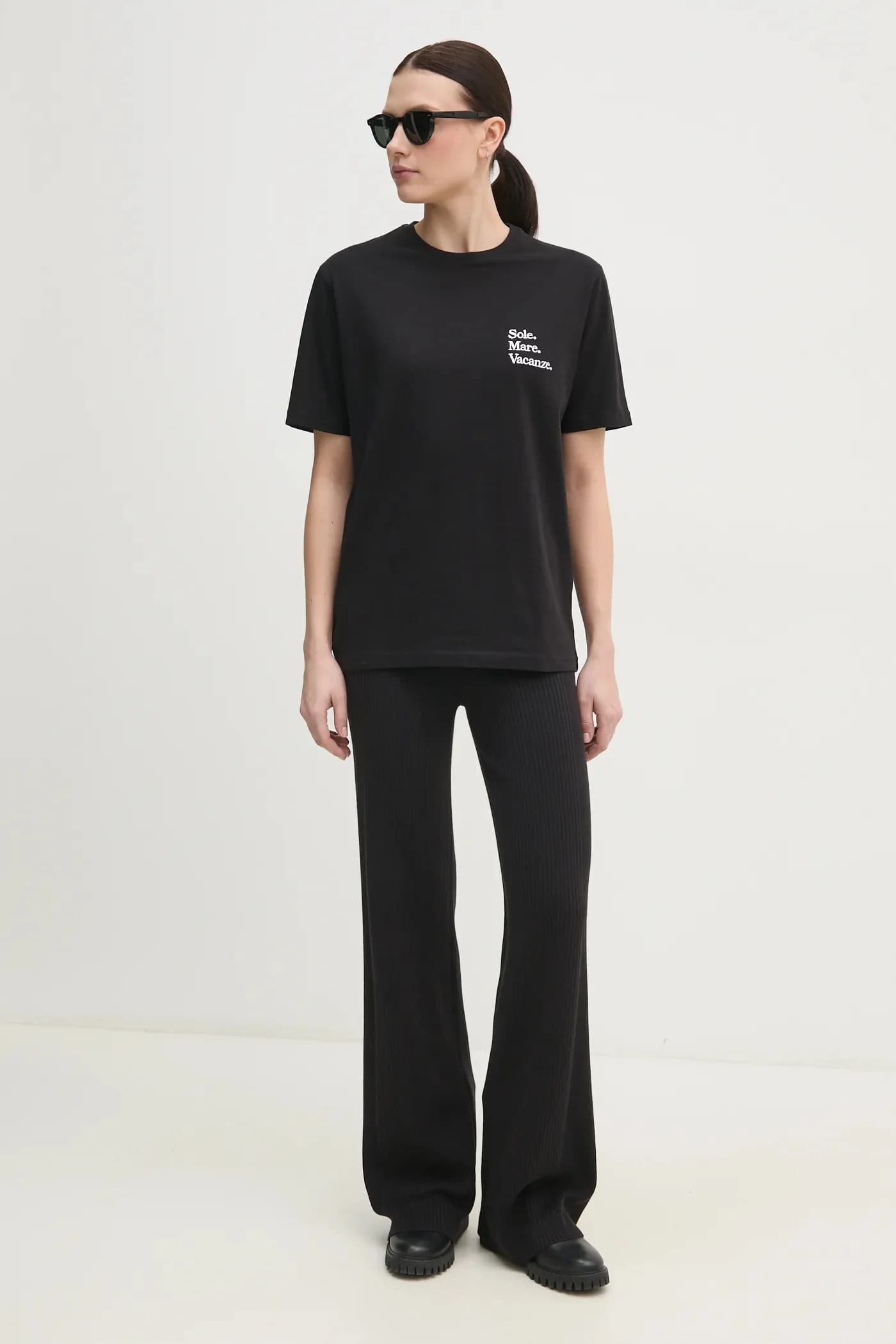 Хлопковая футболка Sole Mare Vacanze - фото 3