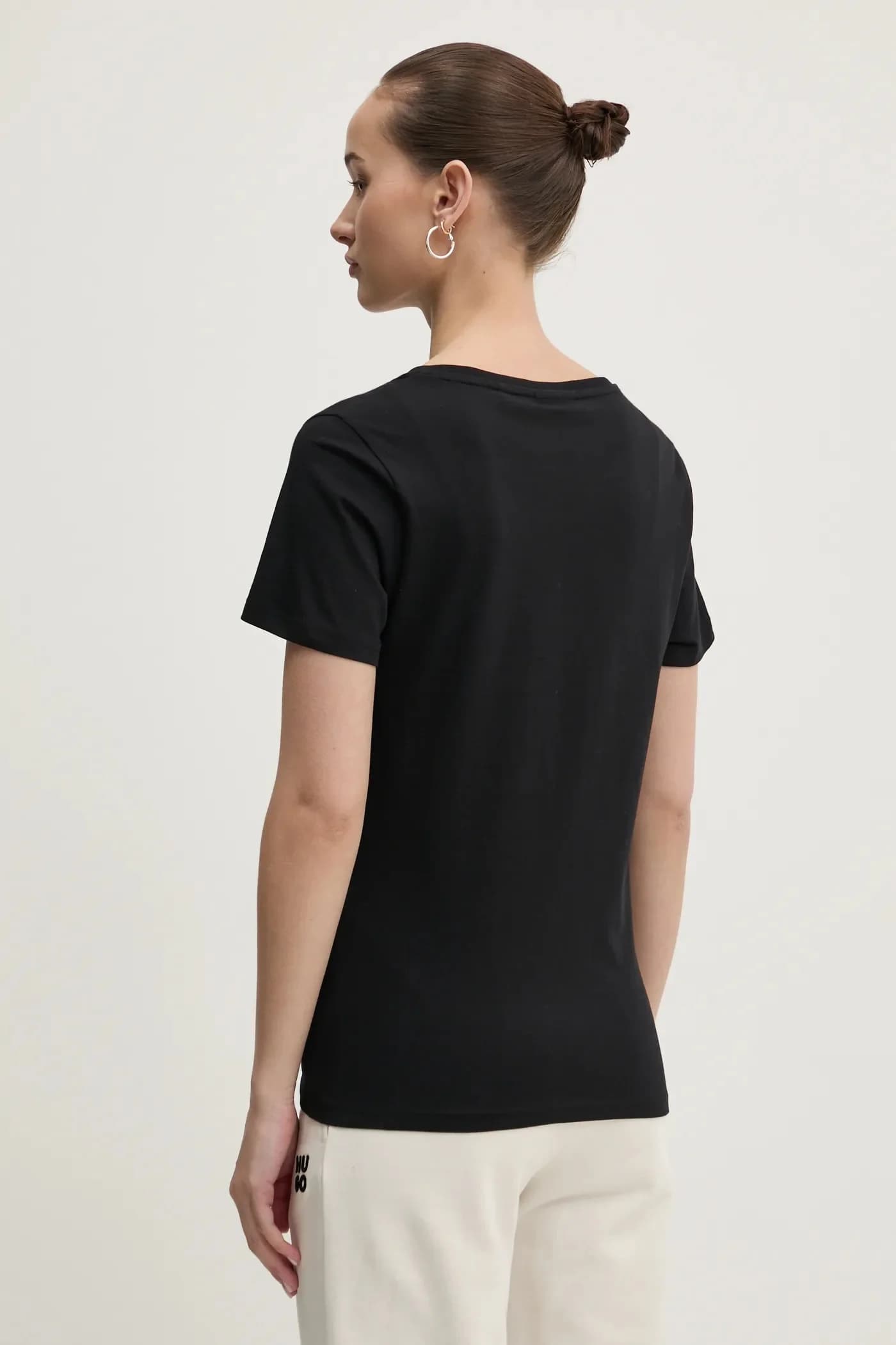 Классическая хлопковая футболка V_B - фото 3