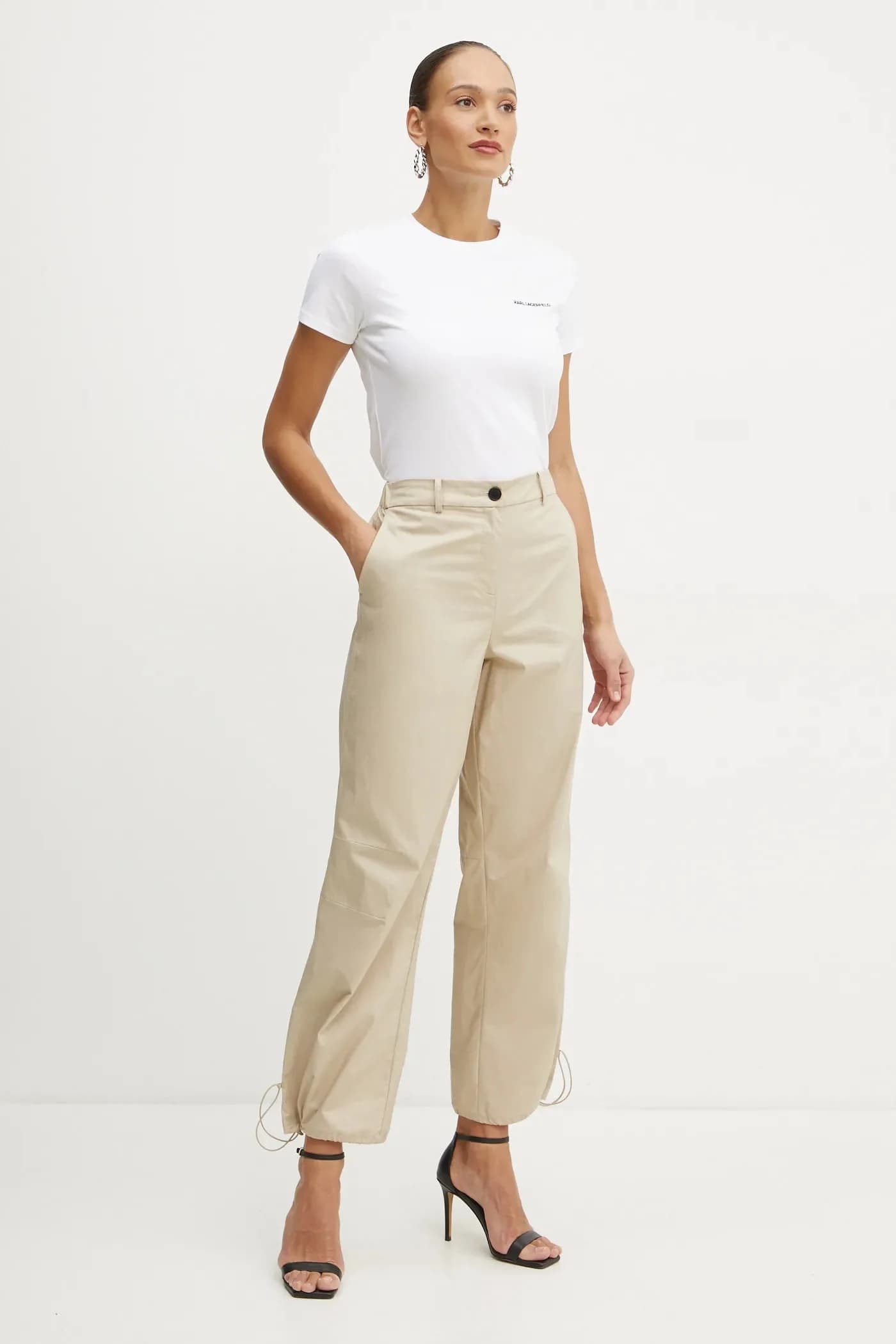 Хлопковая футболка ESSENTIAL - фото 2