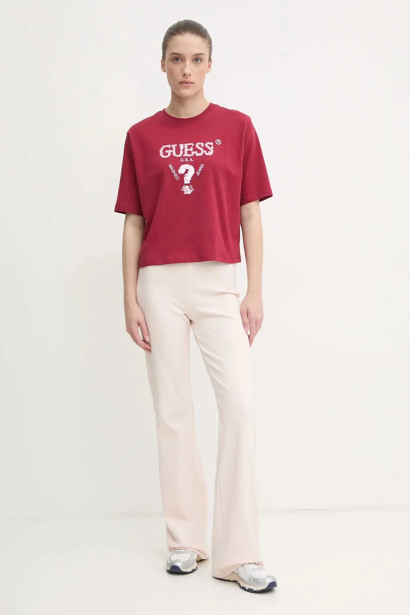 Хлопковая футболка AURLIE - фото 2